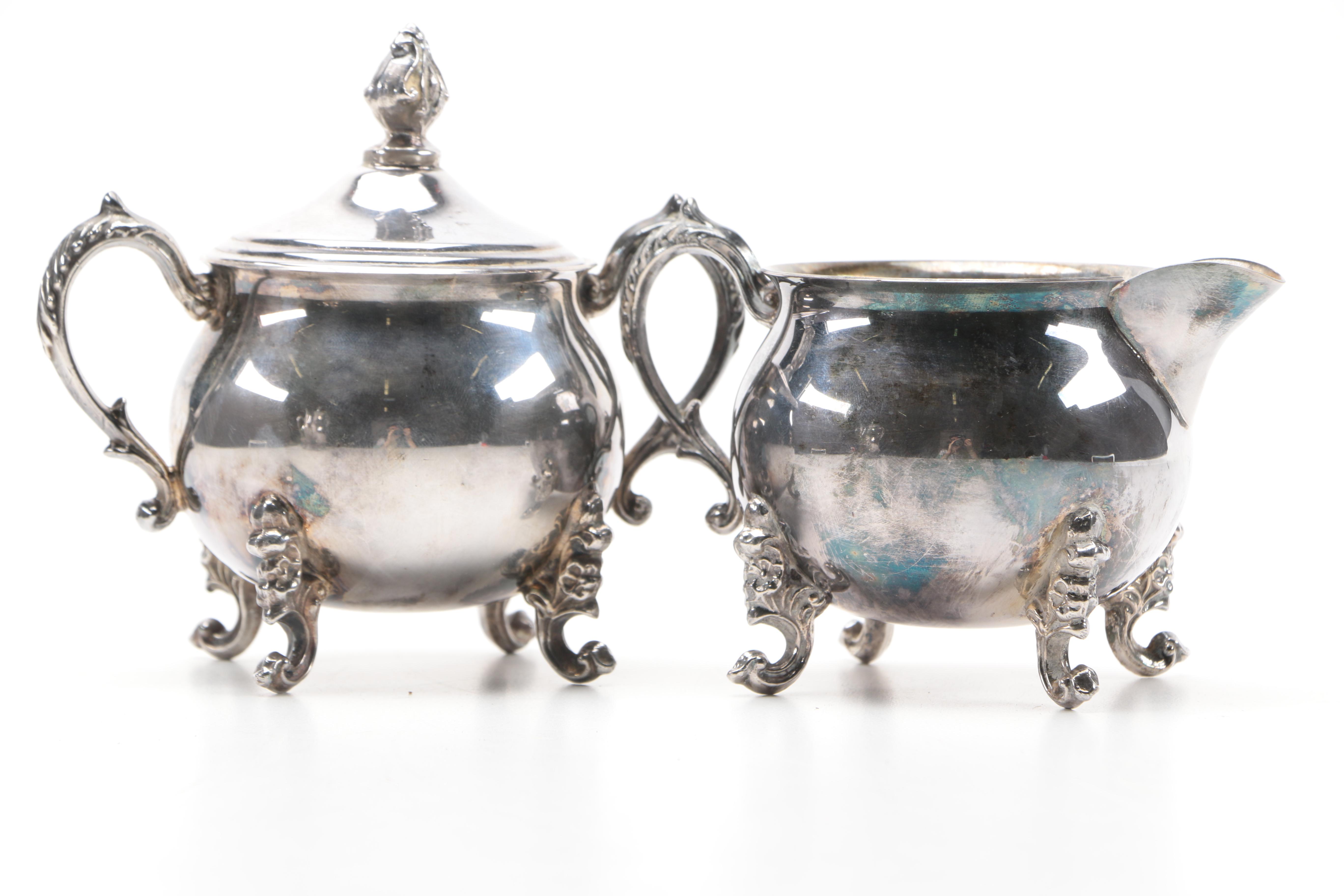 Sheridan Vintage Silver-Plated Coffee and Tea Set