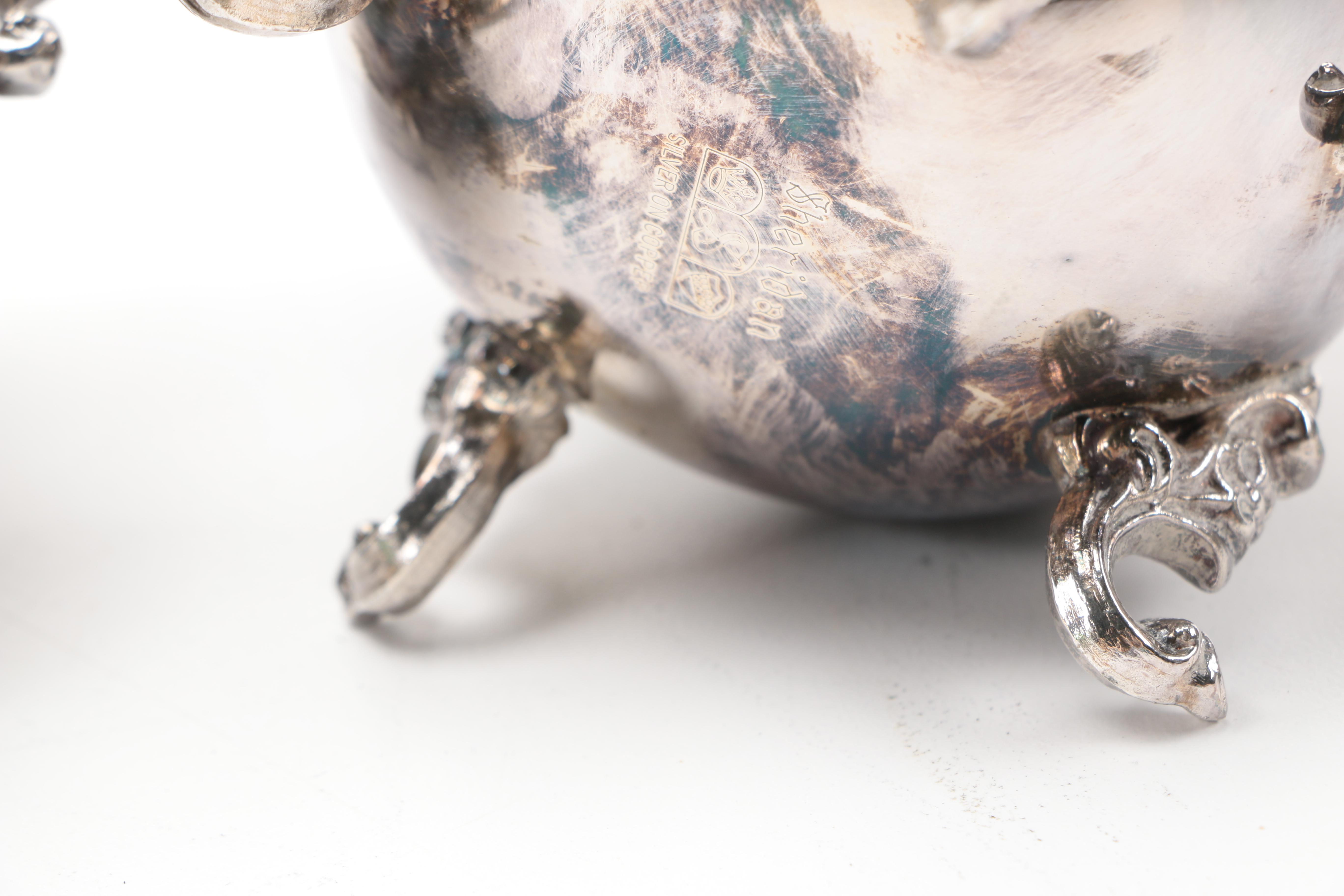 Sheridan Vintage Silver-Plated Coffee and Tea Set