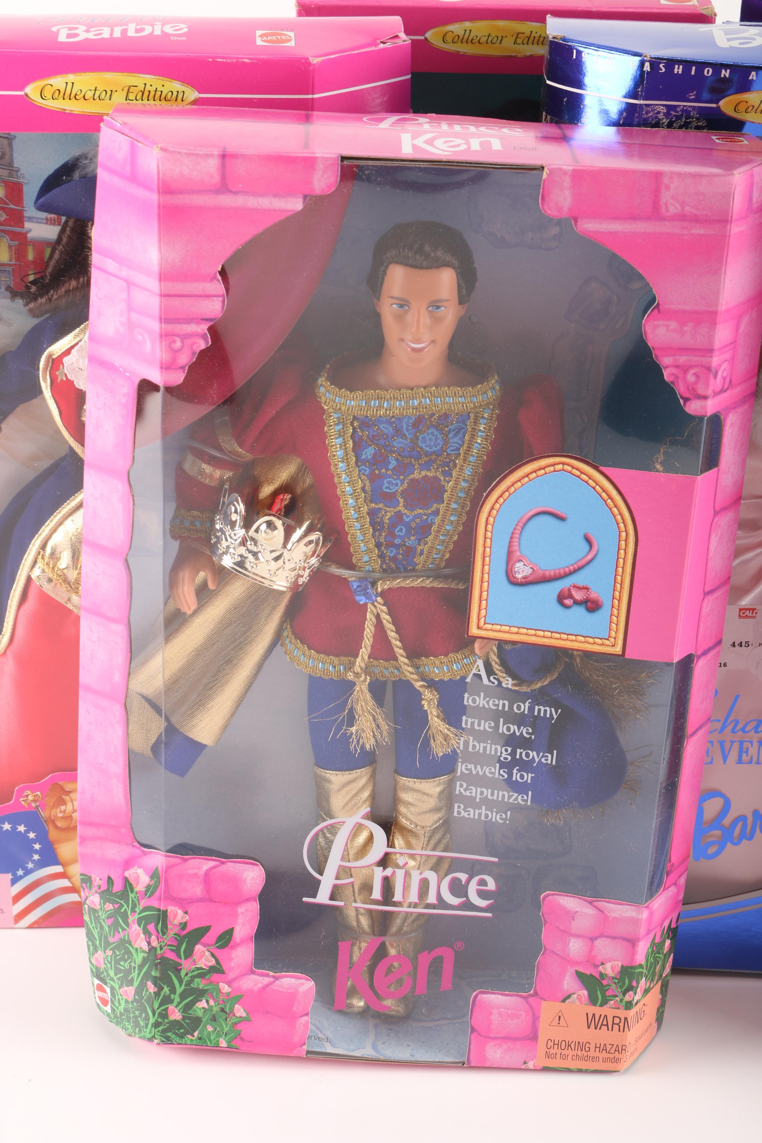 Boxed Collector Edition Barbie Dolls