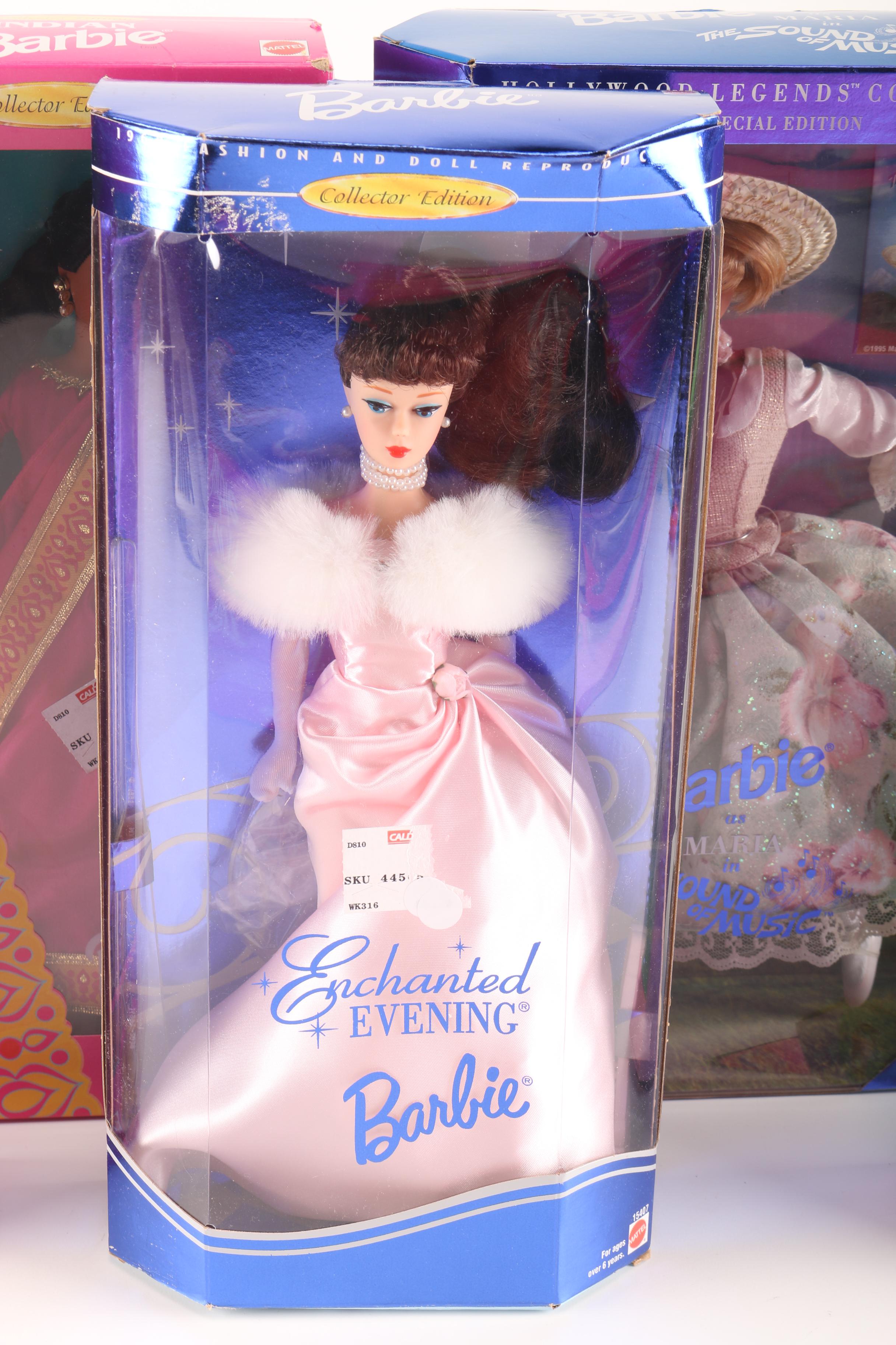 Boxed Collector Edition Barbie Dolls