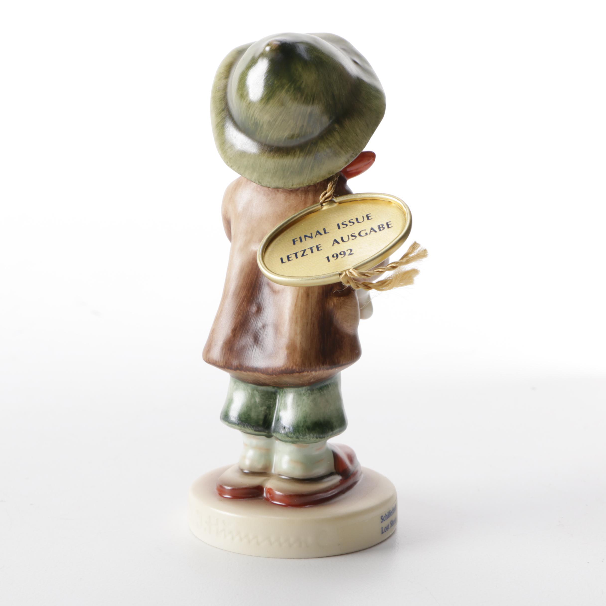 Hummel "Street Singer" and "Lost Sheep" Figurines