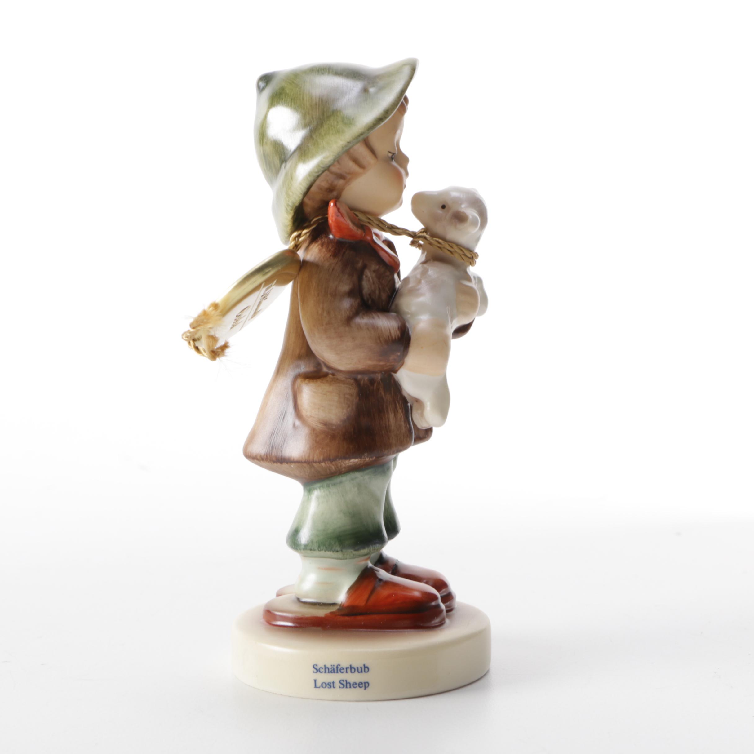 Hummel "Street Singer" and "Lost Sheep" Figurines