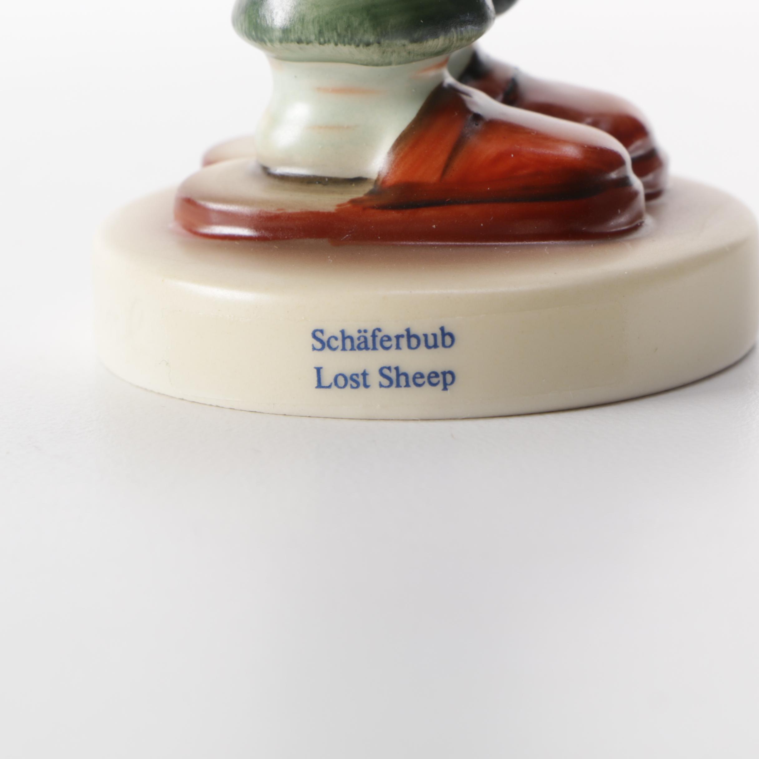 Hummel "Street Singer" and "Lost Sheep" Figurines