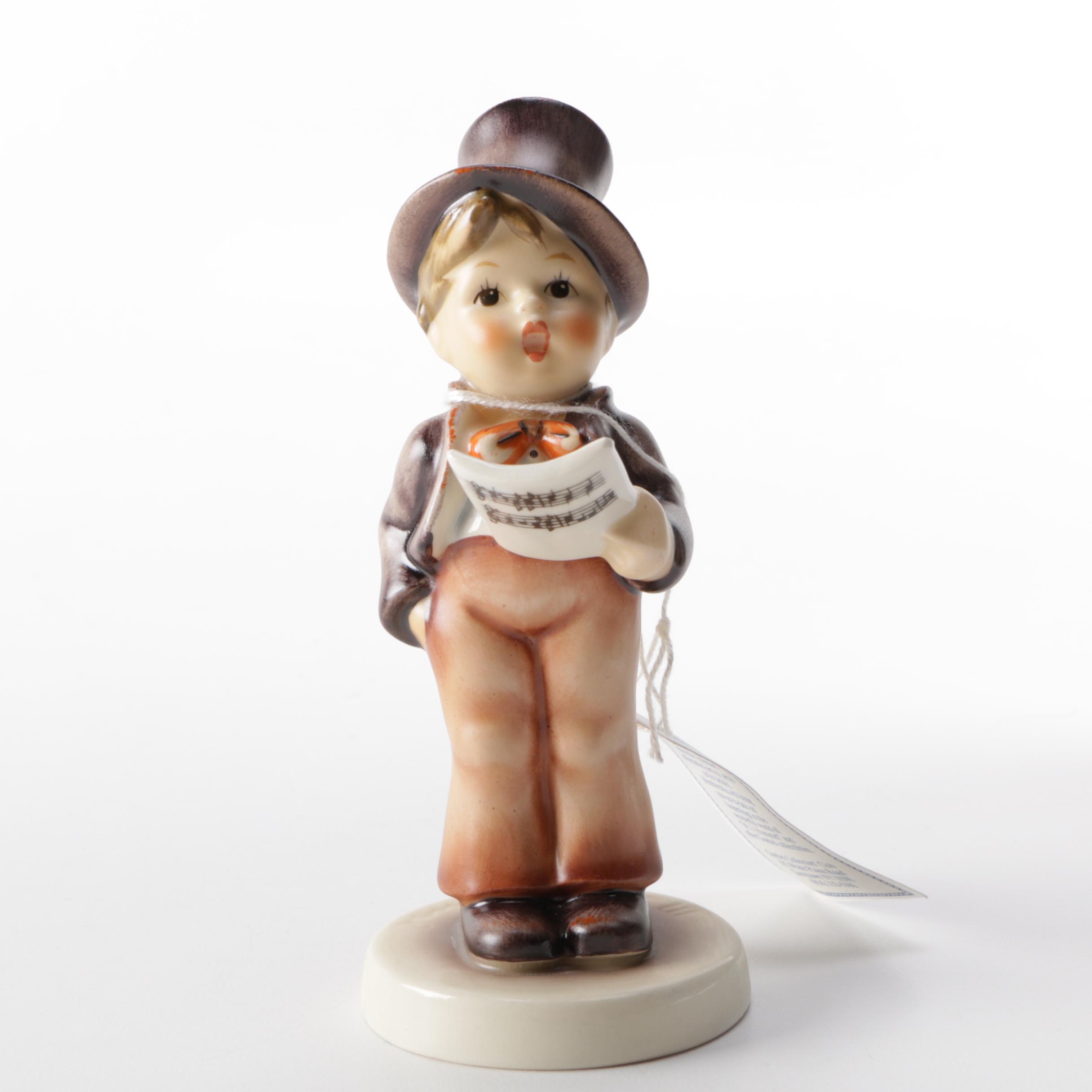Hummel "Street Singer" and "Lost Sheep" Figurines