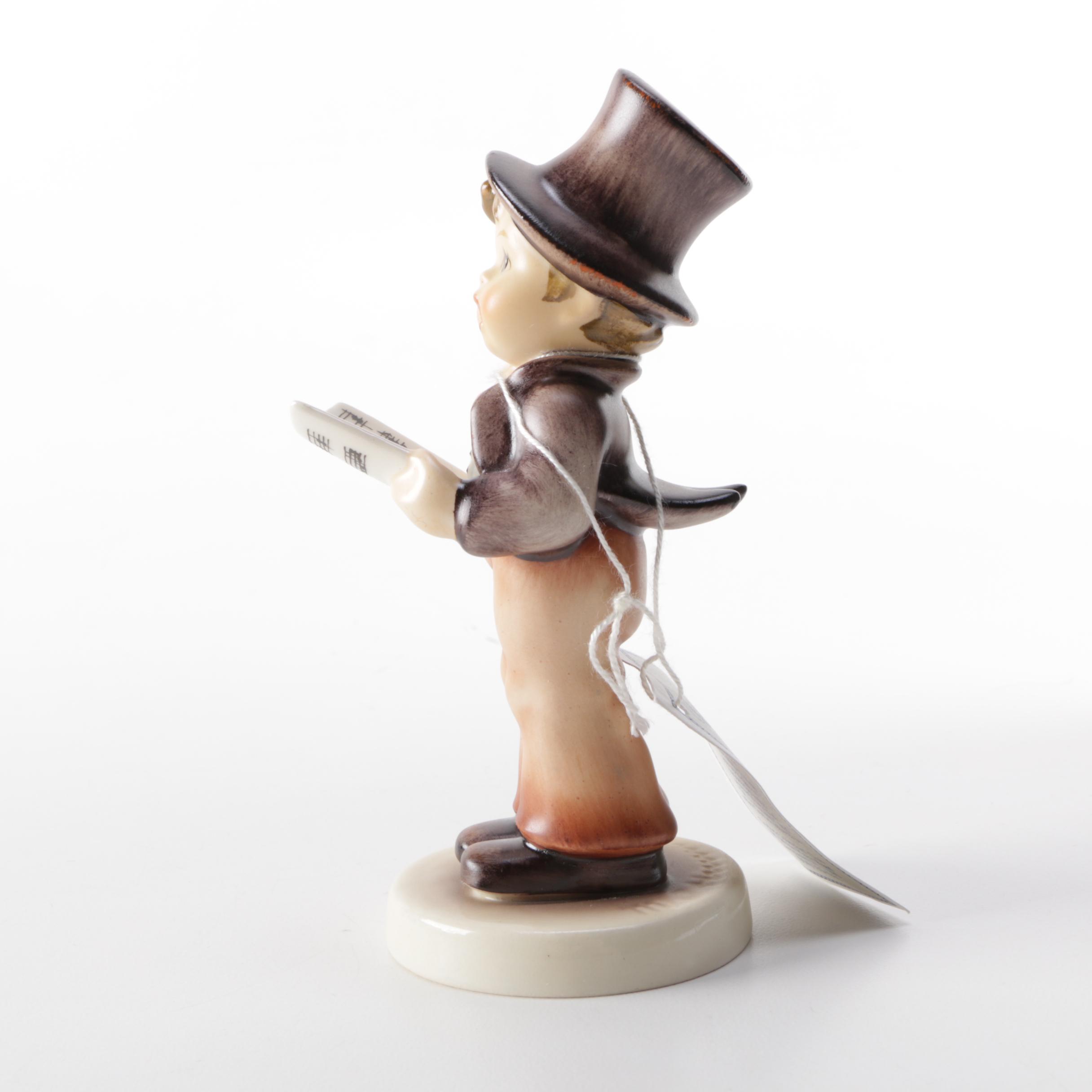 Hummel "Street Singer" and "Lost Sheep" Figurines