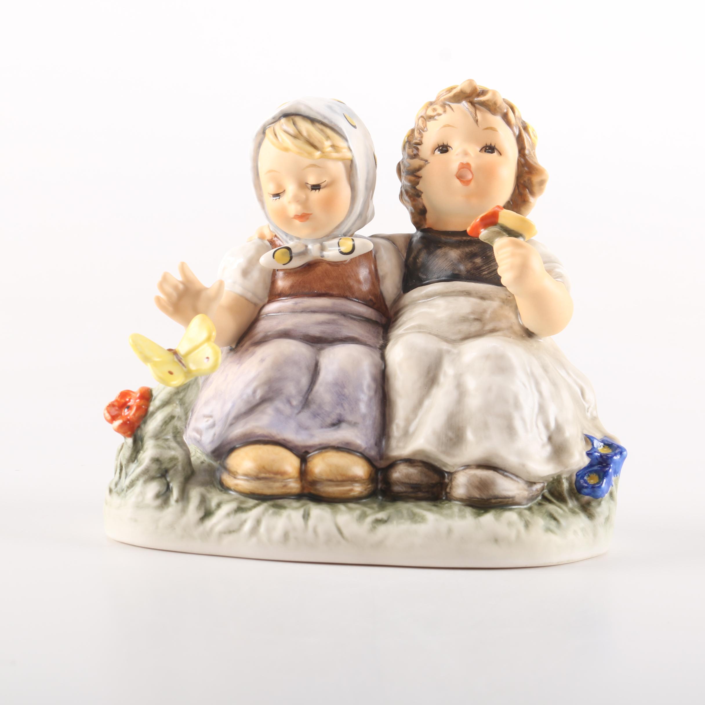 2000 First Issue Hummel Goebel "Pleasant Moment" Ceramic Figurine