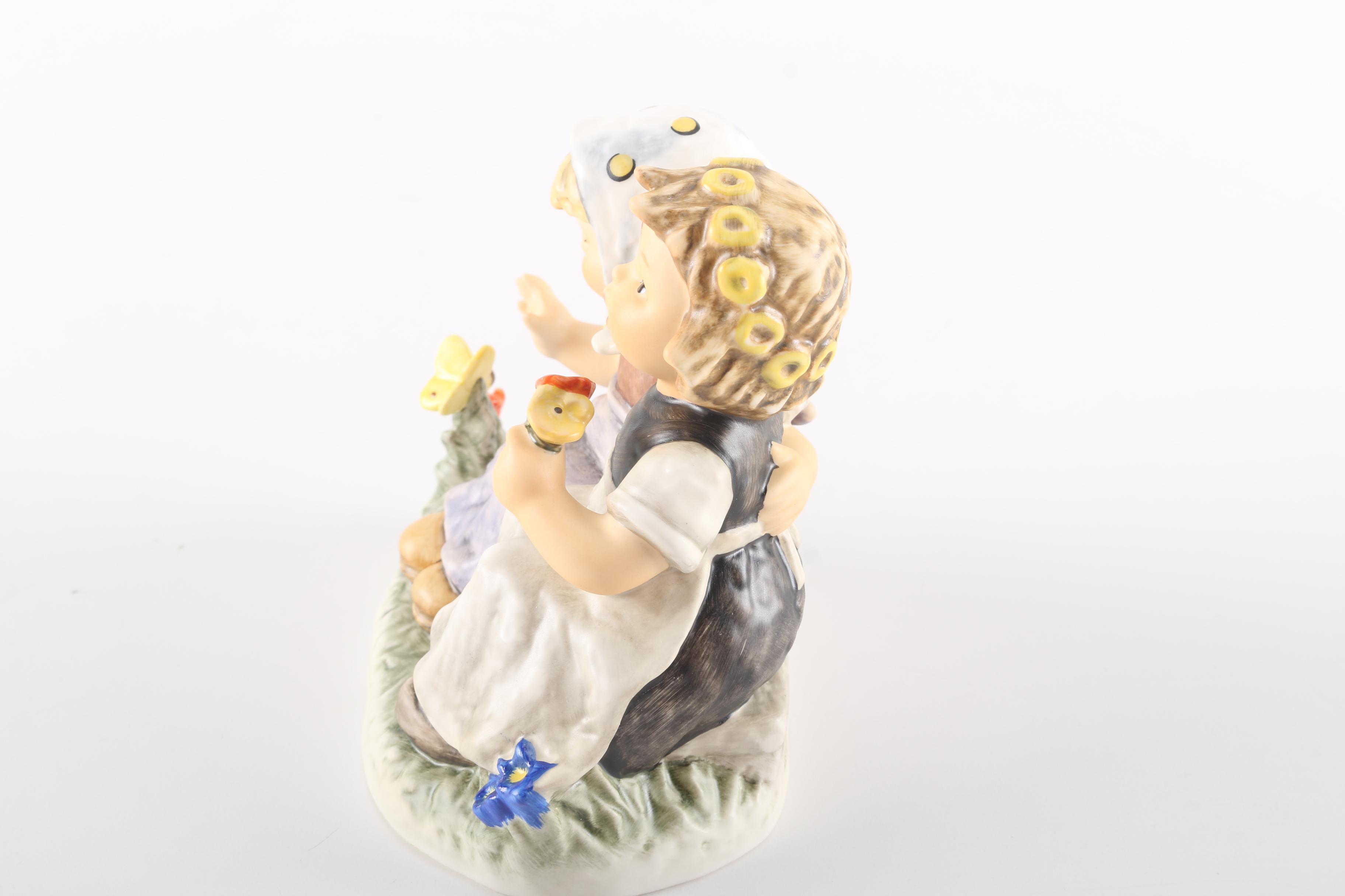 2000 First Issue Hummel Goebel "Pleasant Moment" Ceramic Figurine