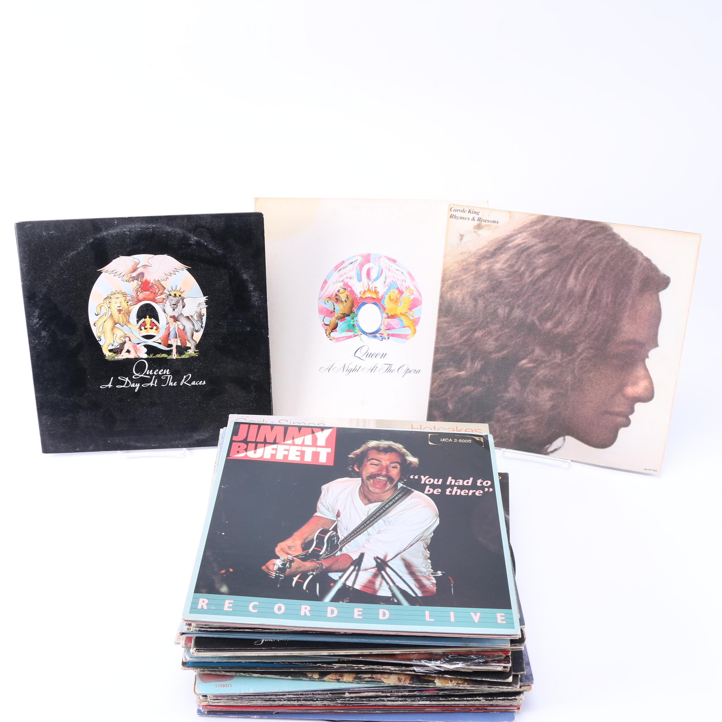 Pink Floyd, Black Sabbath, Jimi Hendrix, Other Classic Rock LPs
