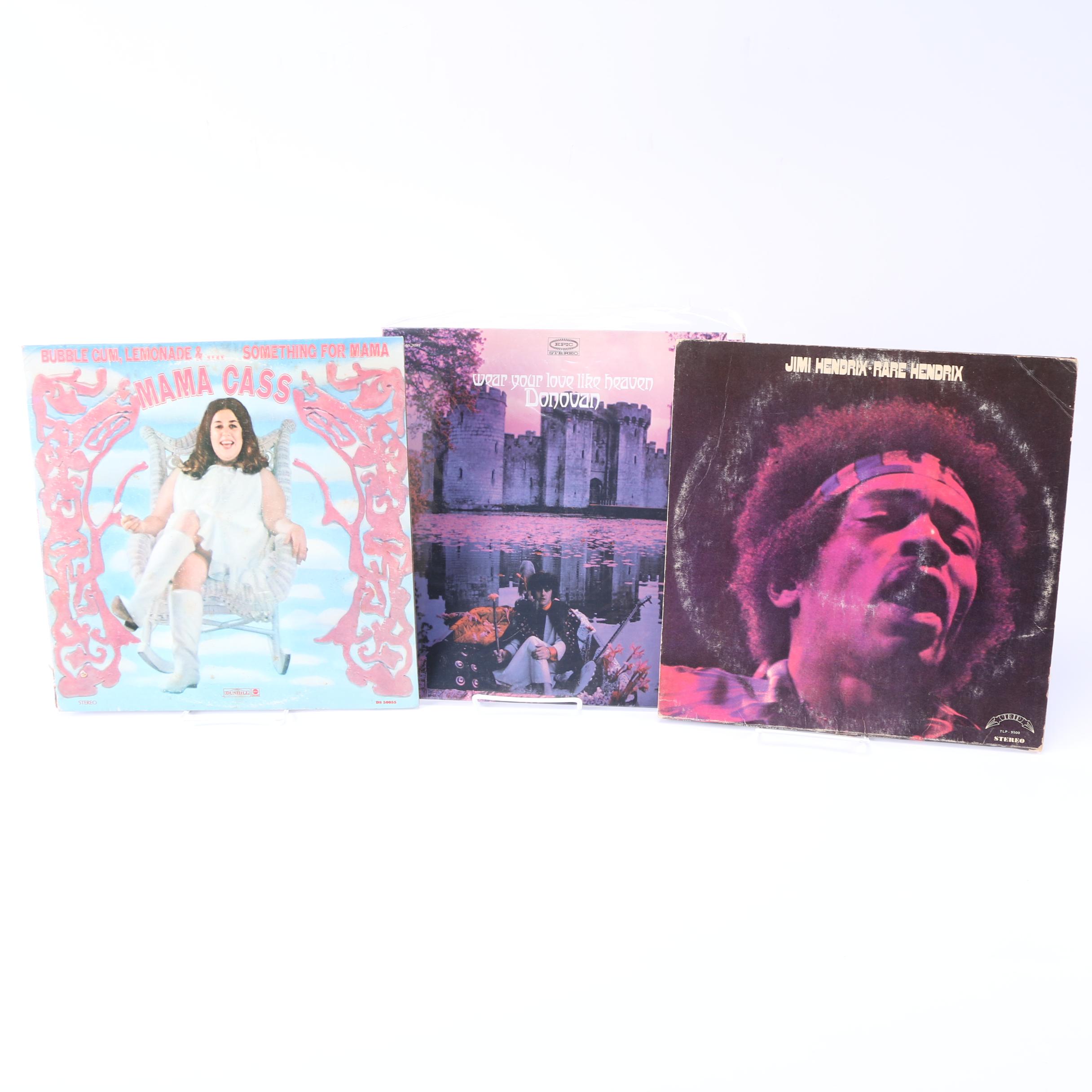 Pink Floyd, Black Sabbath, Jimi Hendrix, Other Classic Rock LPs