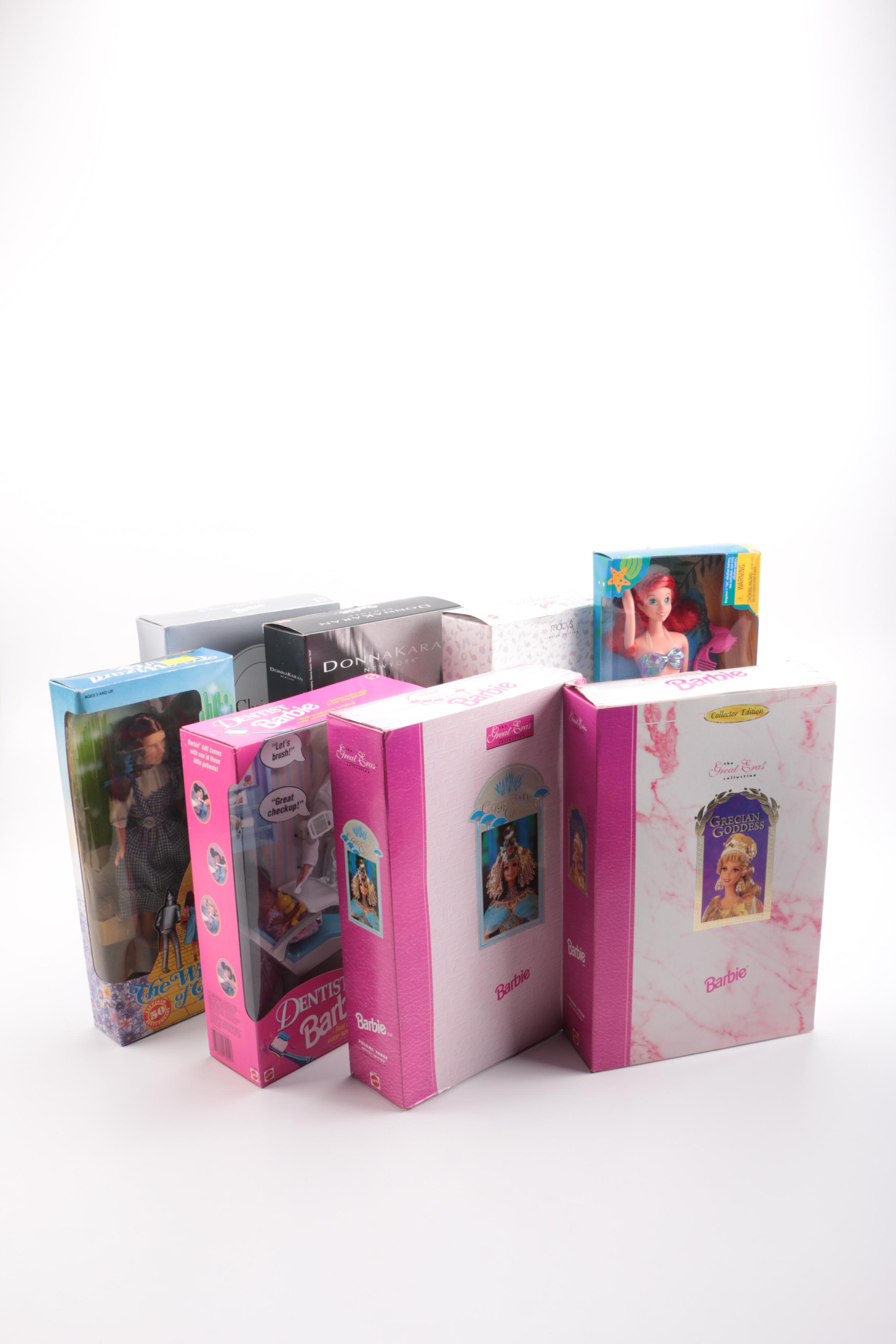 Boxed Limited and Collector Edition Barbies and More