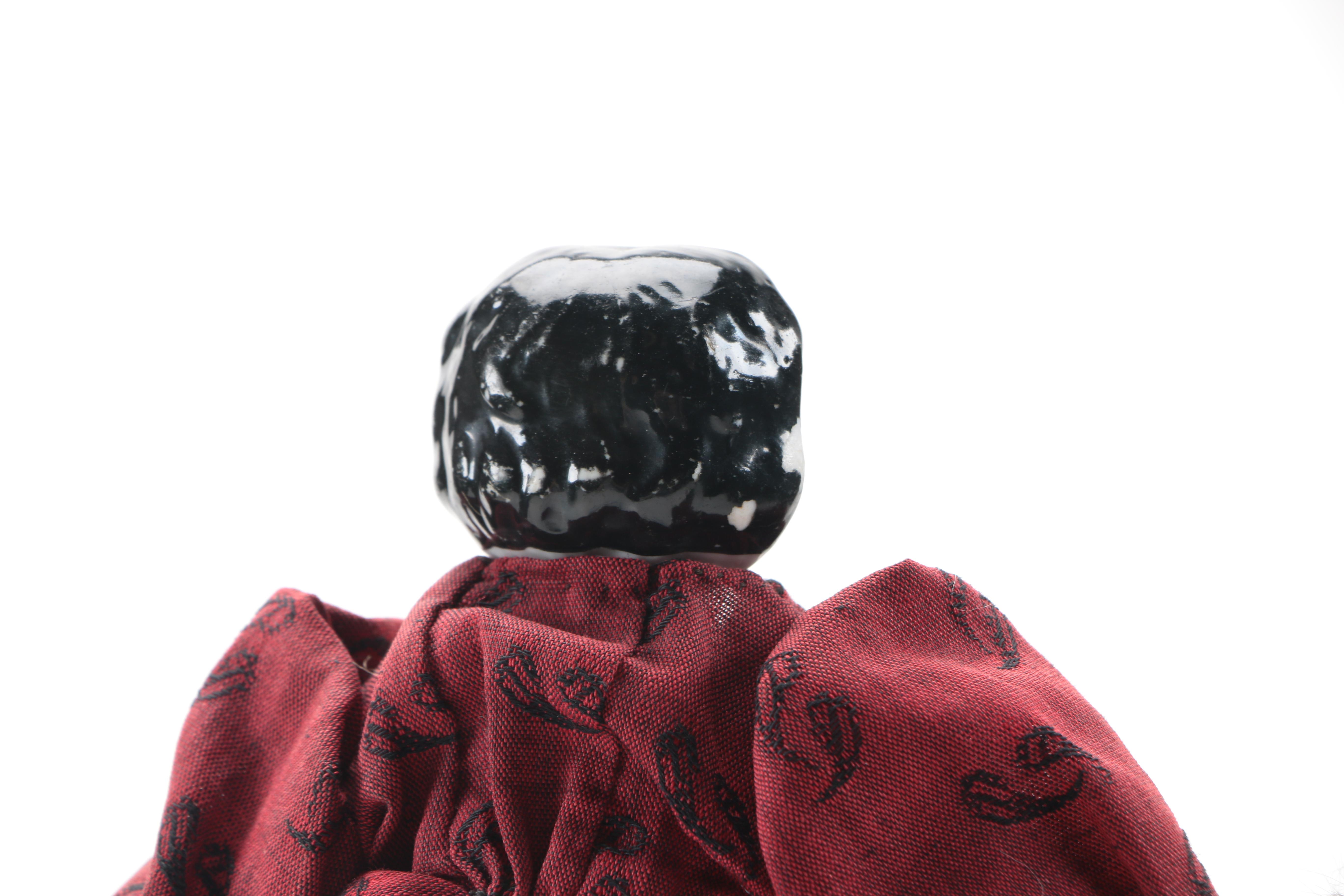 Black Haired Porcelain Dolls