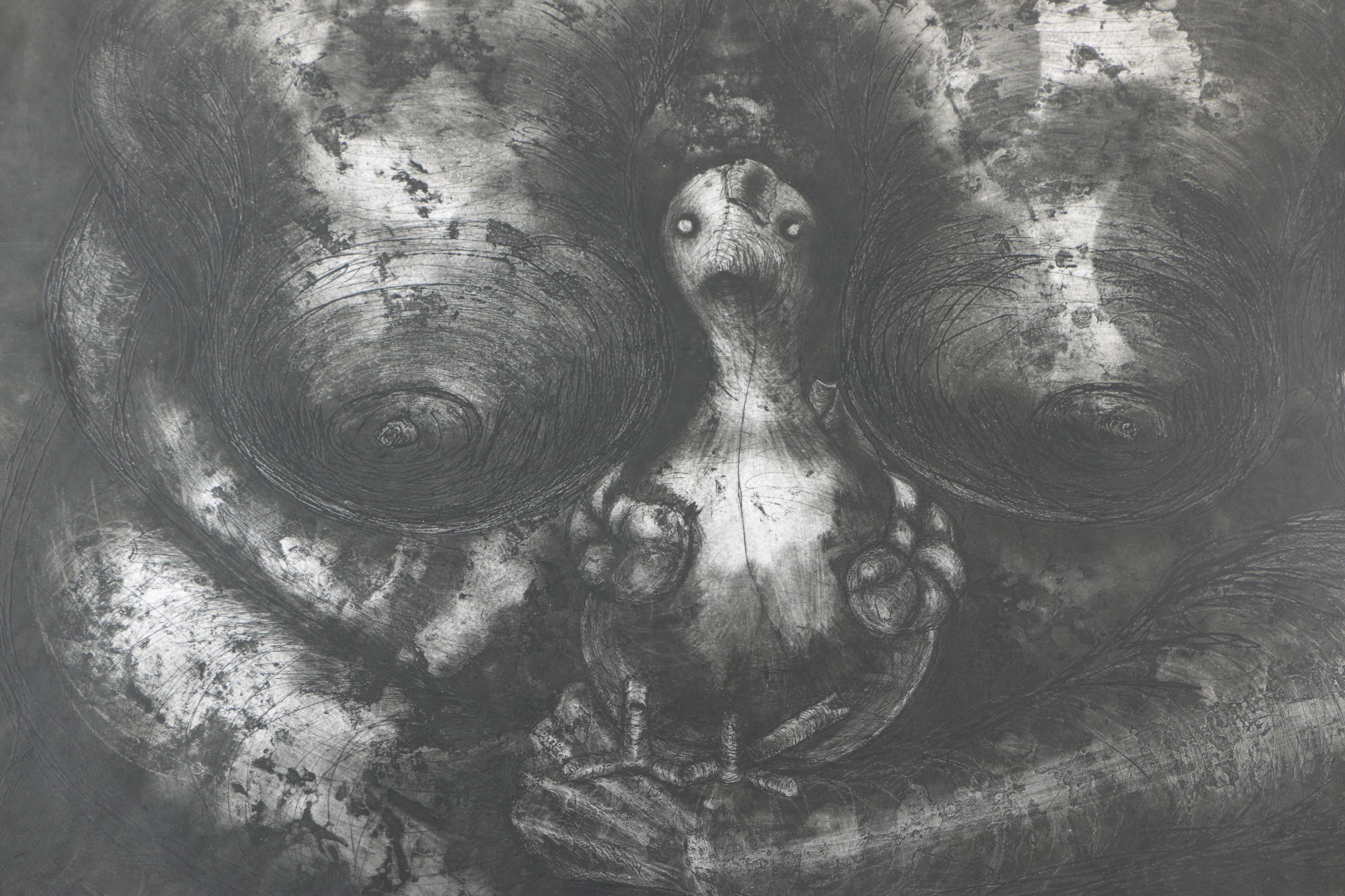 Artist Proof Intaglio Print "Chicken & Rice"
