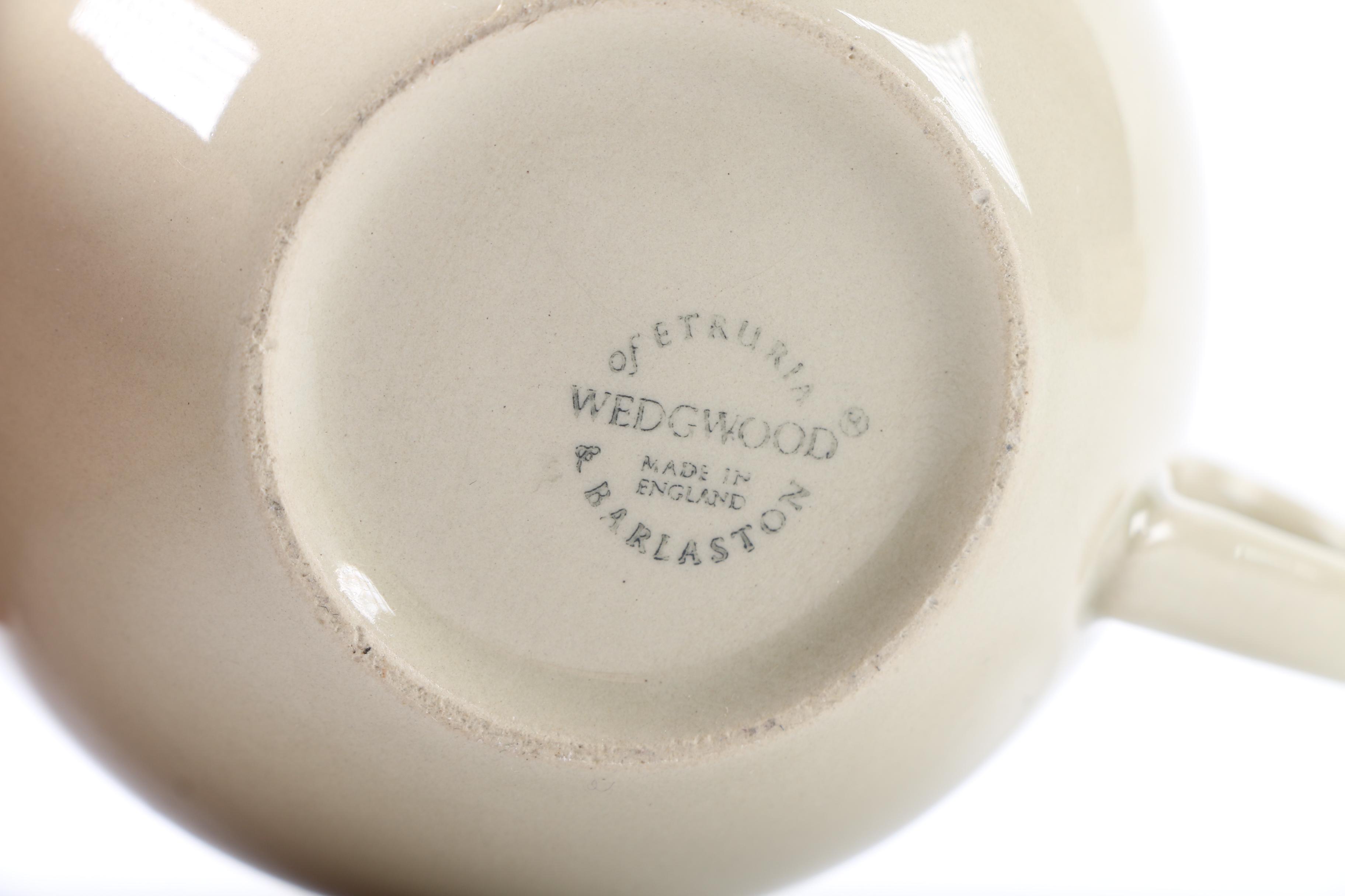 Wedgwood and Mikasa Cups, Saucers, and Small Plates