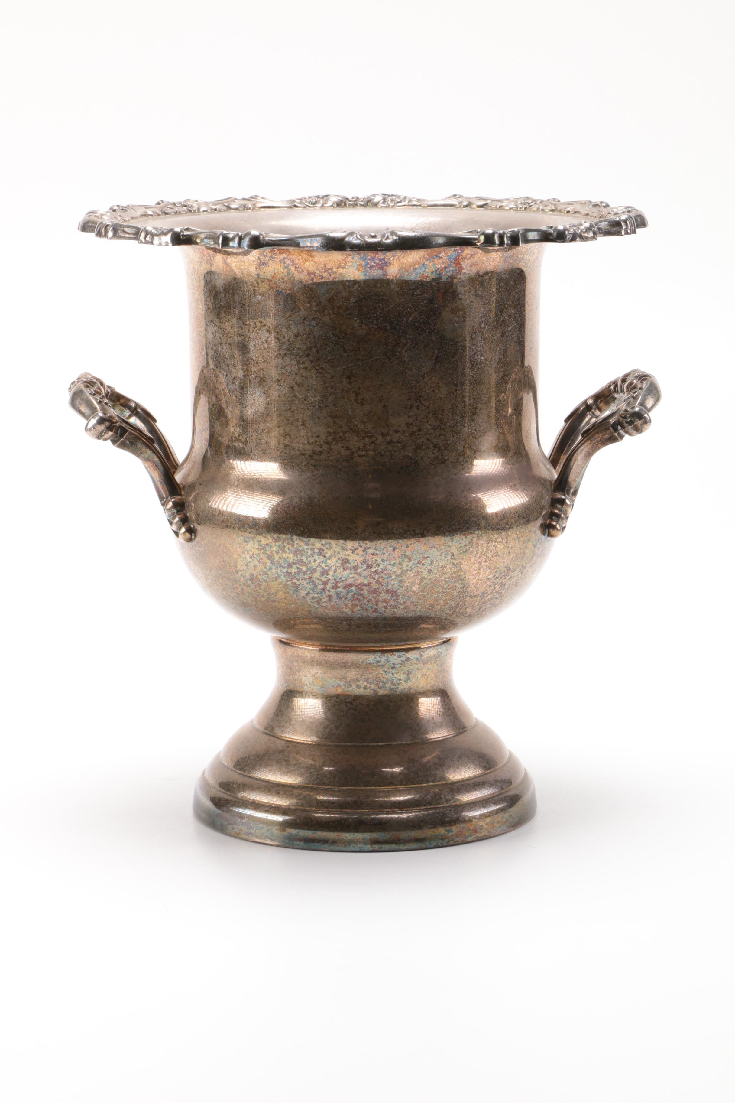 Oneida Silver Plated Wine Chiller