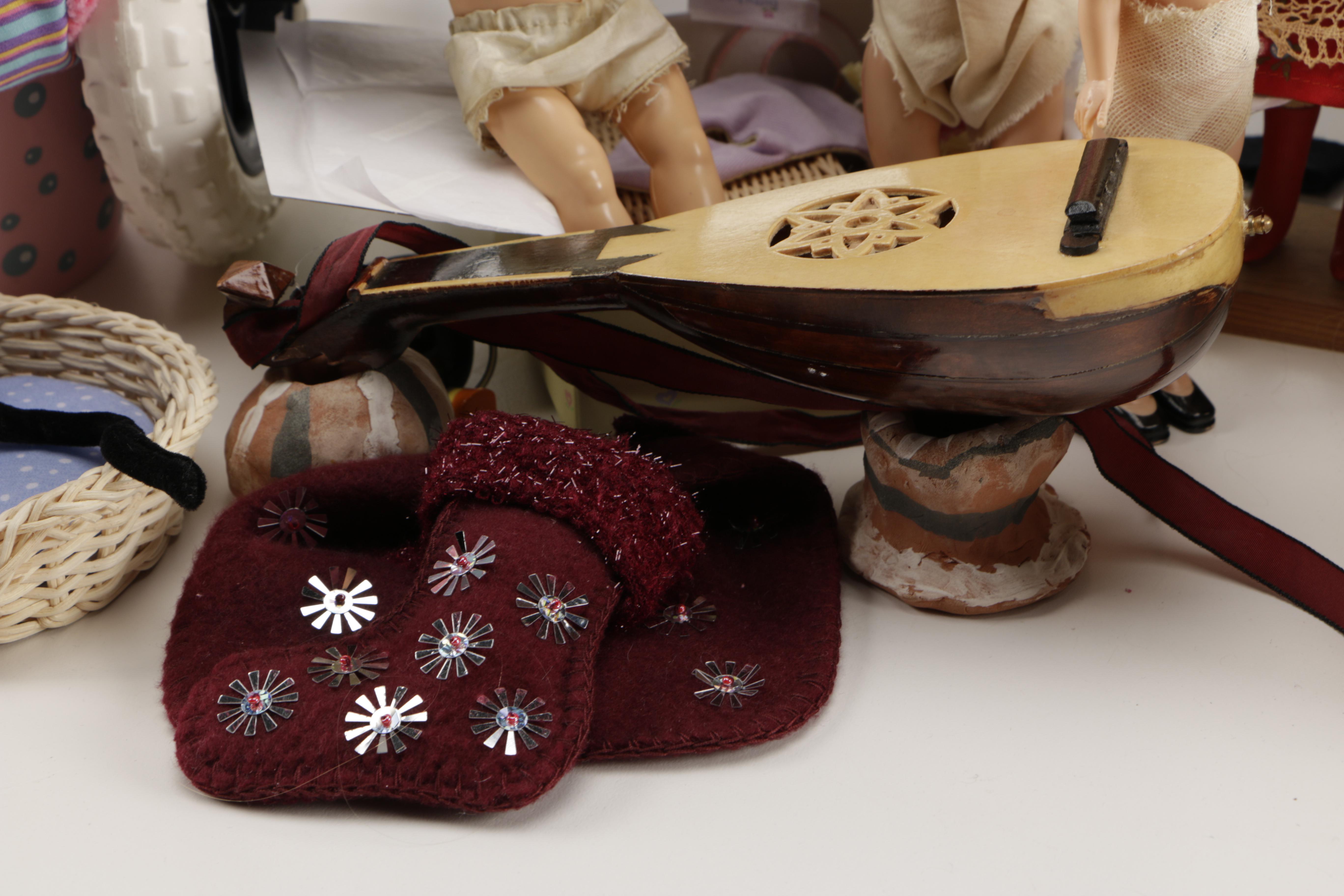 American Girl Bitty Baby With More Dolls and Accessories