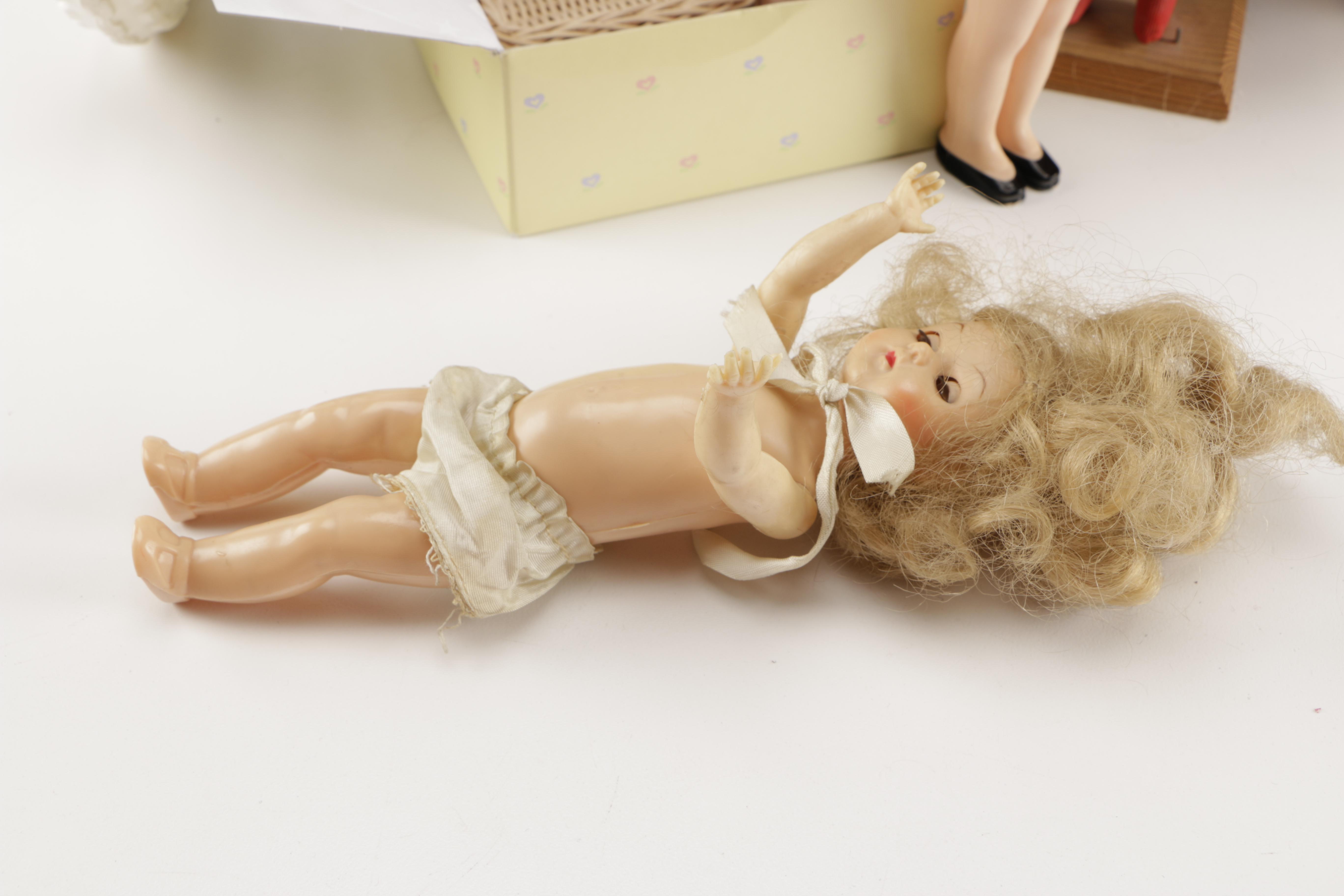 American Girl Bitty Baby With More Dolls and Accessories