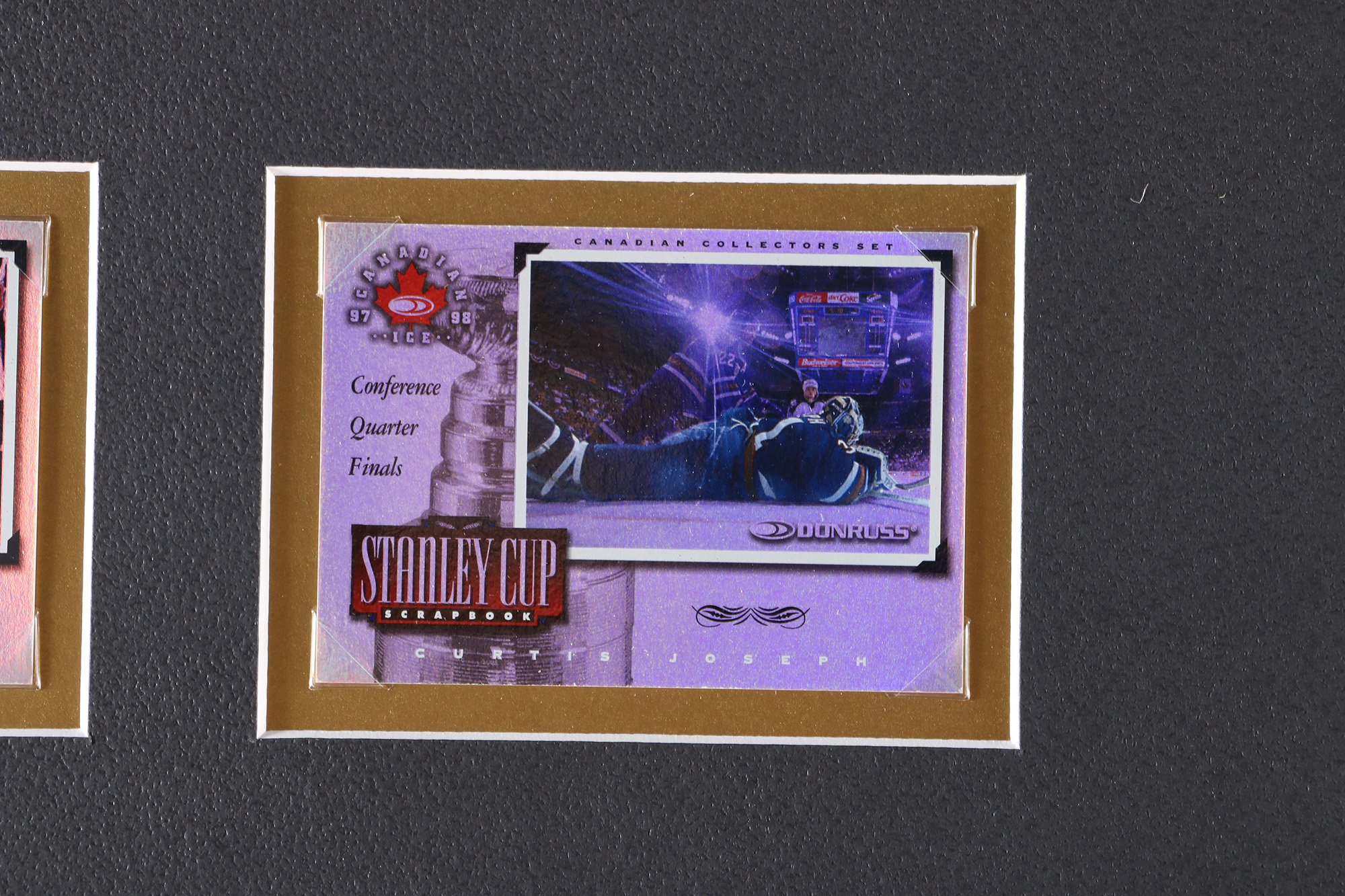 Limited Edition Donruss Stanley Cup Trading Cards With Brendan Shanahan Autograph