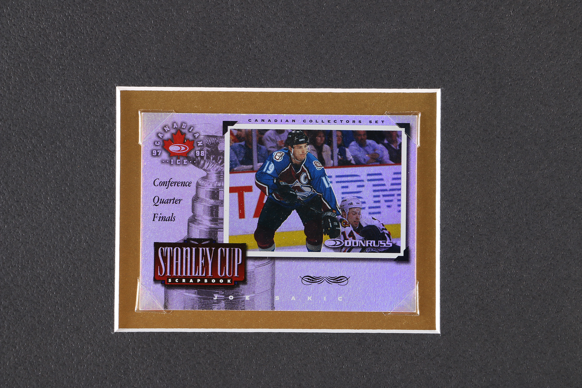 Limited Edition Donruss Stanley Cup Trading Cards With Brendan Shanahan Autograph
