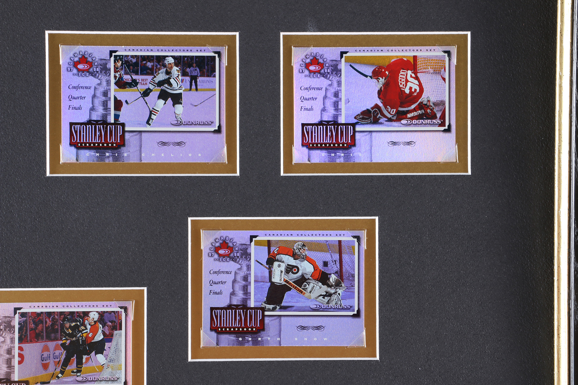 Limited Edition Donruss Stanley Cup Trading Cards With Brendan Shanahan Autograph