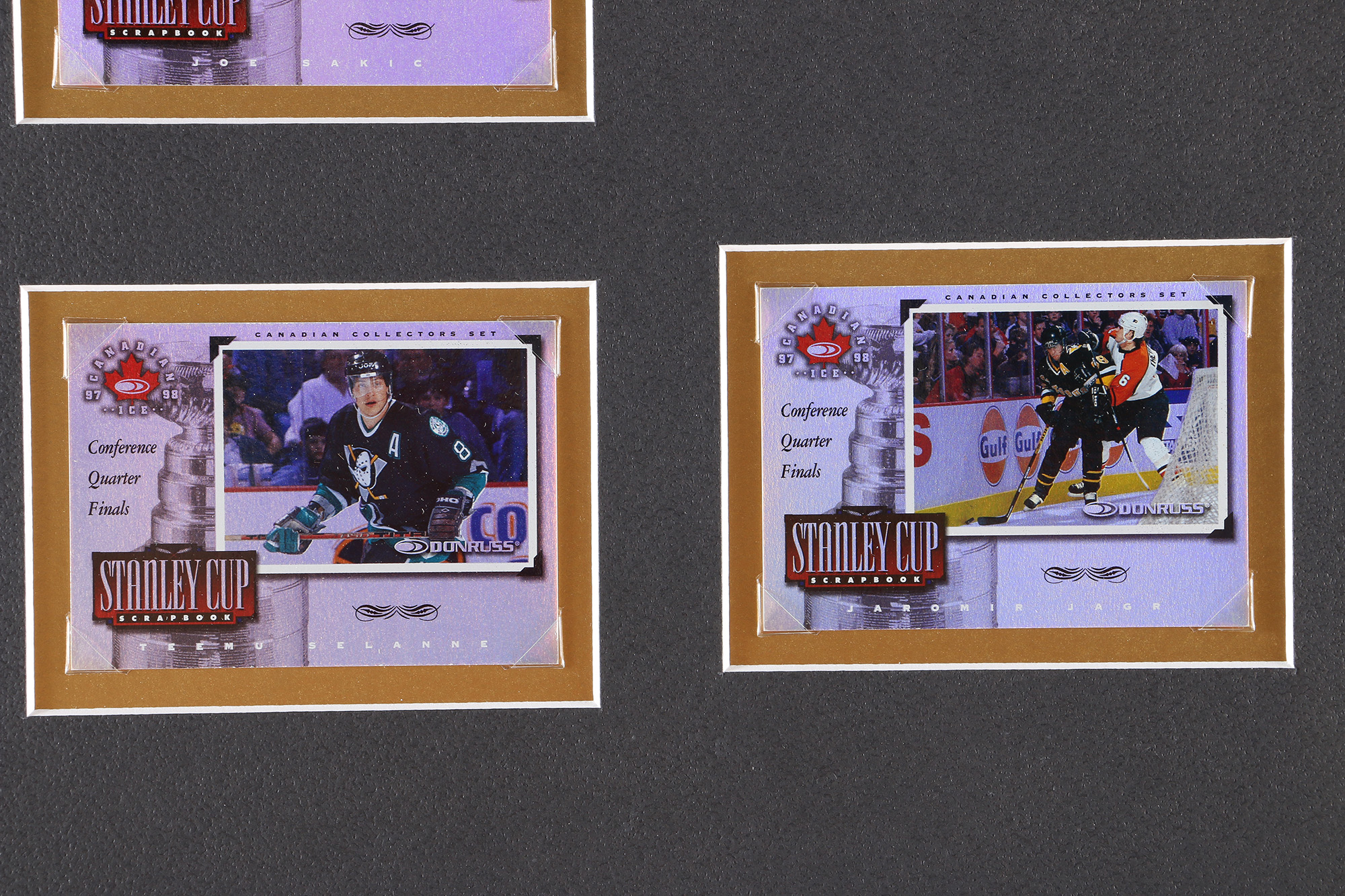 Limited Edition Donruss Stanley Cup Trading Cards With Brendan Shanahan Autograph