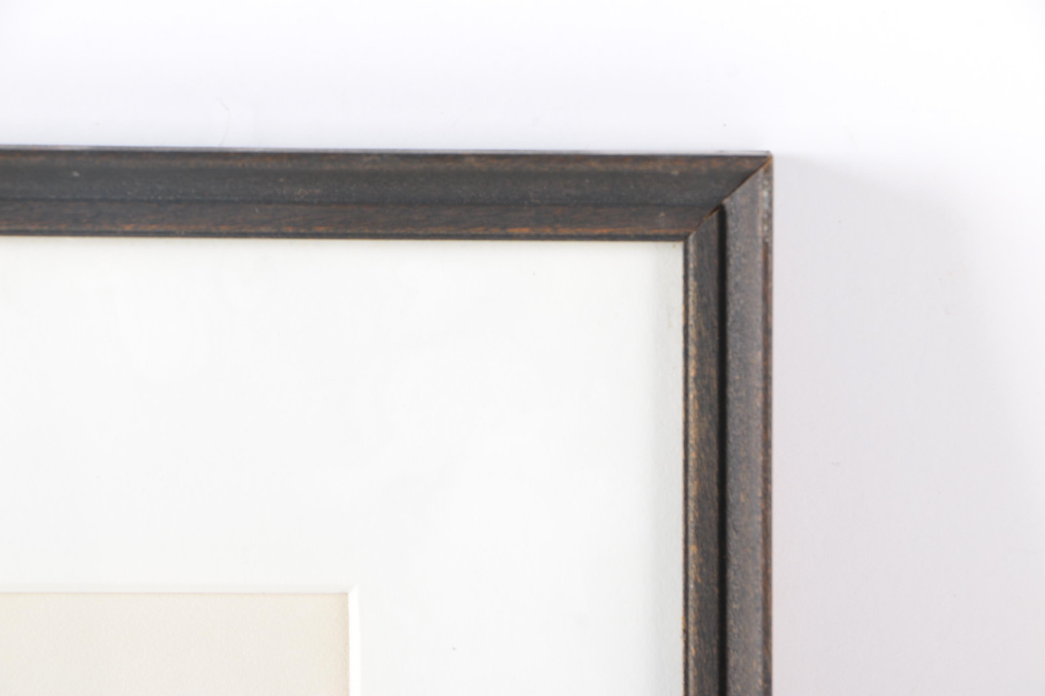 Roger Tory Peterson Ink Drawing "Song Sparrows"