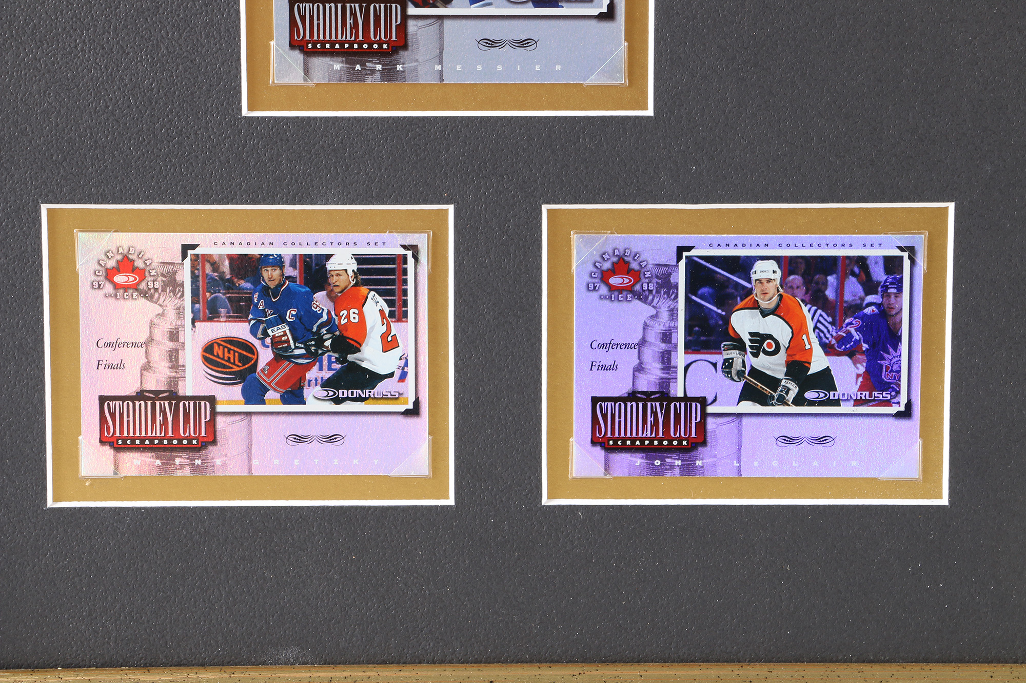 Limited Edition Donruss Stanley Cup Trading Cards With Brendan Shanahan Autograph