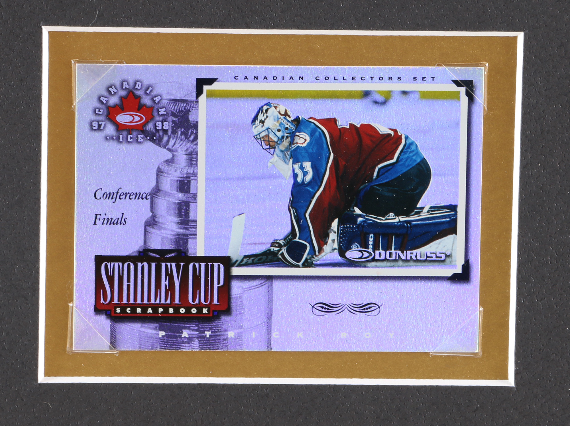 Limited Edition Donruss Stanley Cup Trading Cards With Brendan Shanahan Autograph