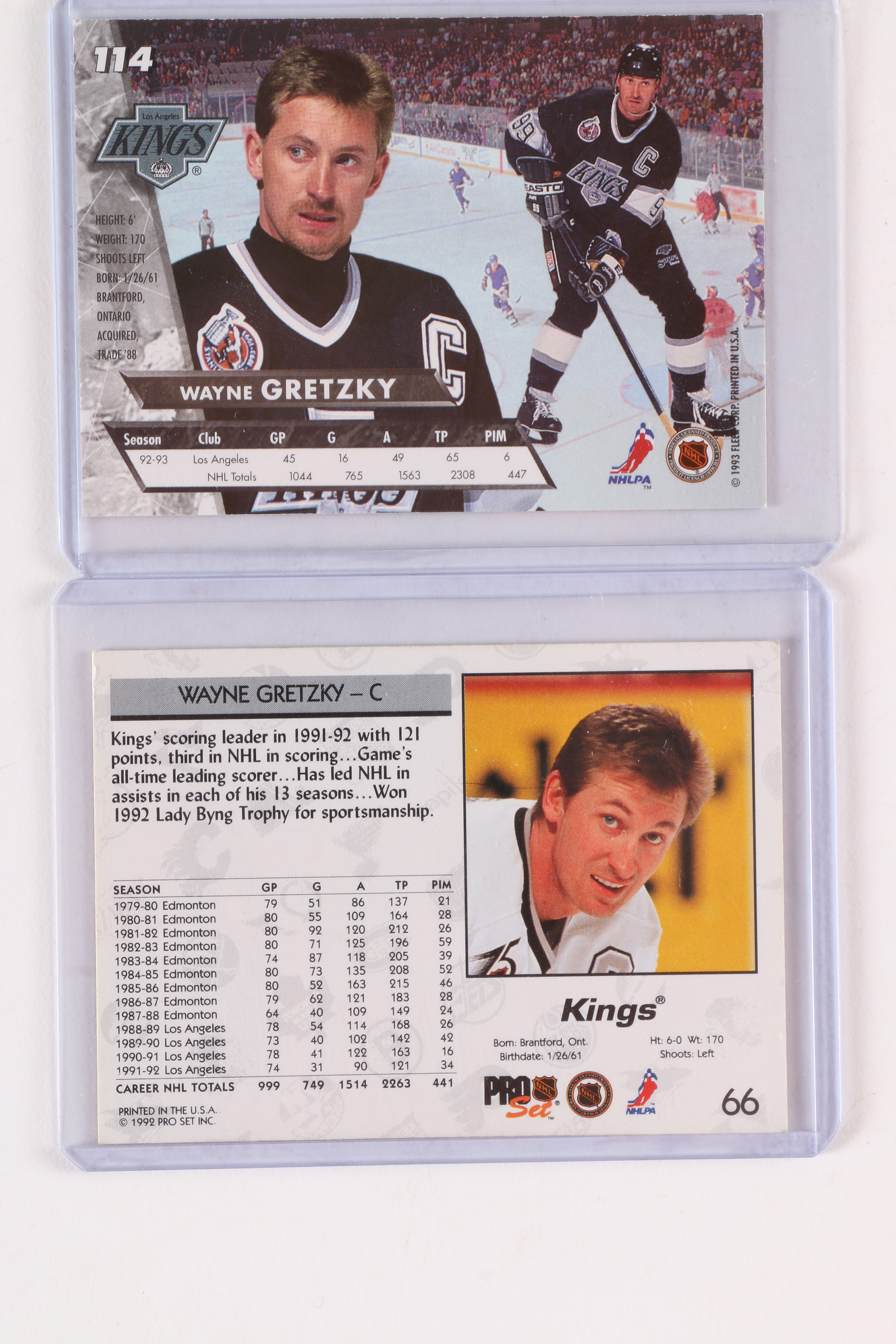 Vintage and Contemporary Hockey Cards Including Various Wayne Gretzky