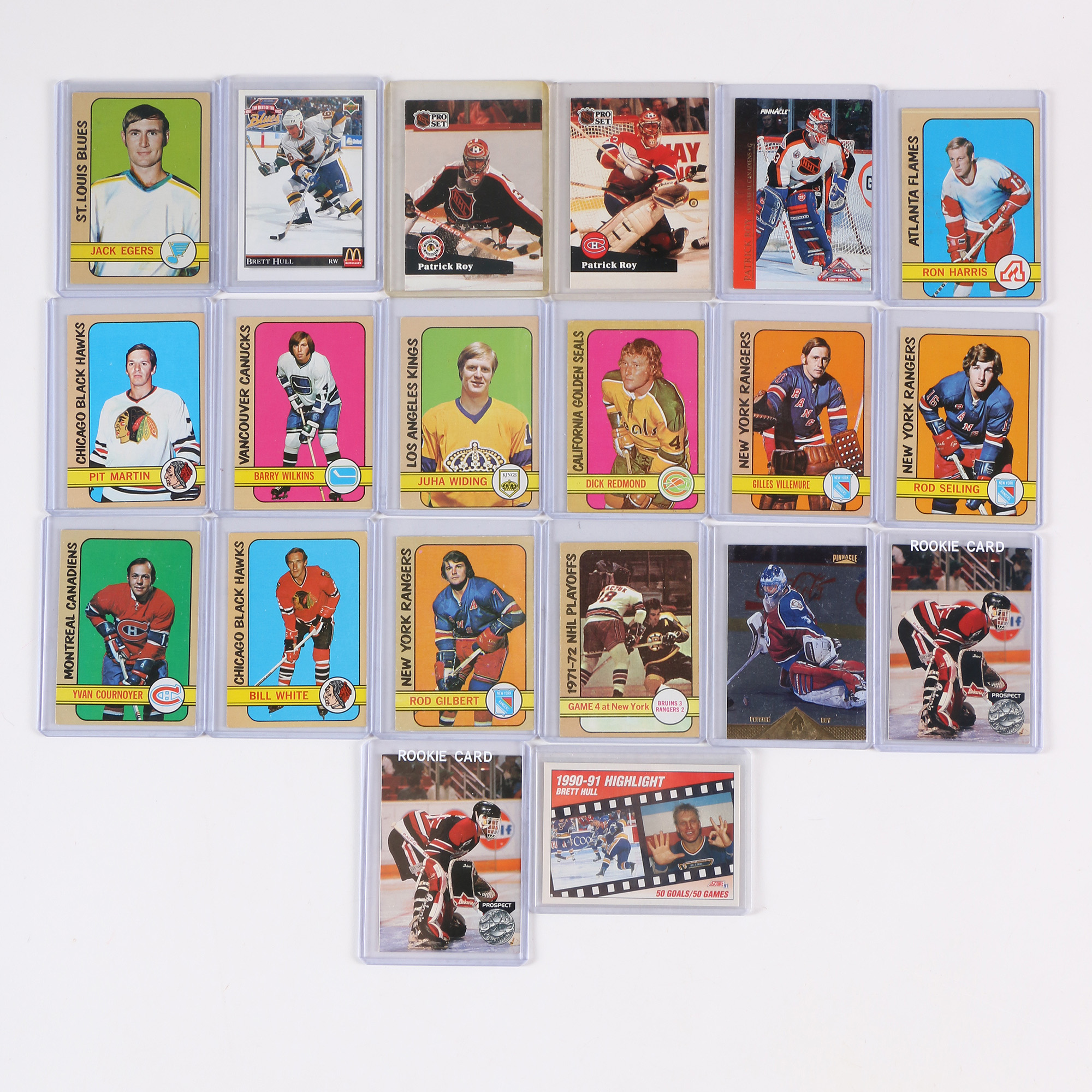 Vintage and Contemporary Hockey Cards Including Various Wayne Gretzky