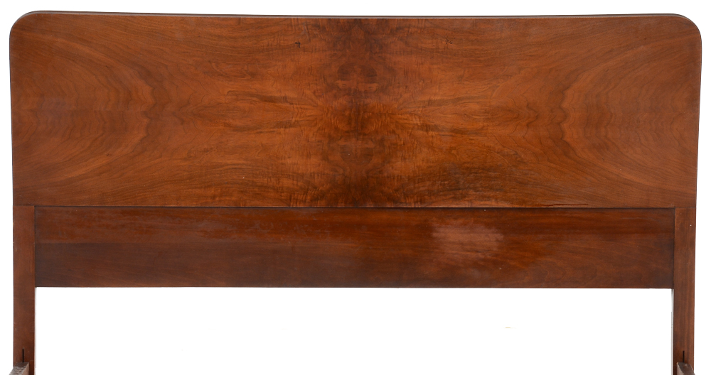 Vintage Walnut Full Bed Frame