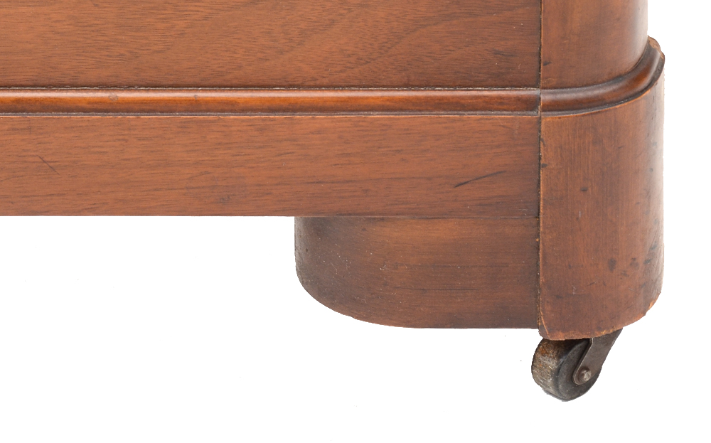 Vintage Walnut Full Bed Frame