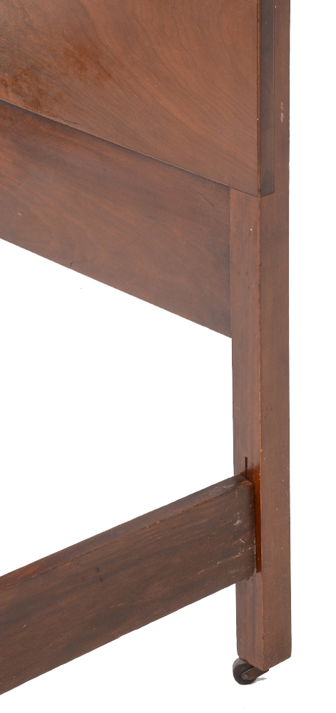 Vintage Walnut Full Bed Frame