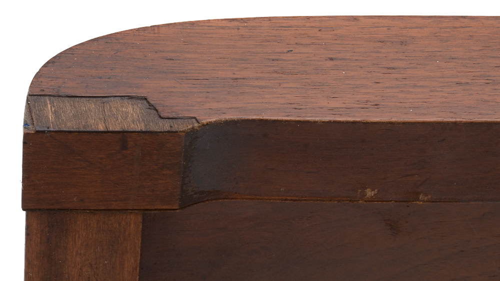 Vintage Walnut Full Bed Frame