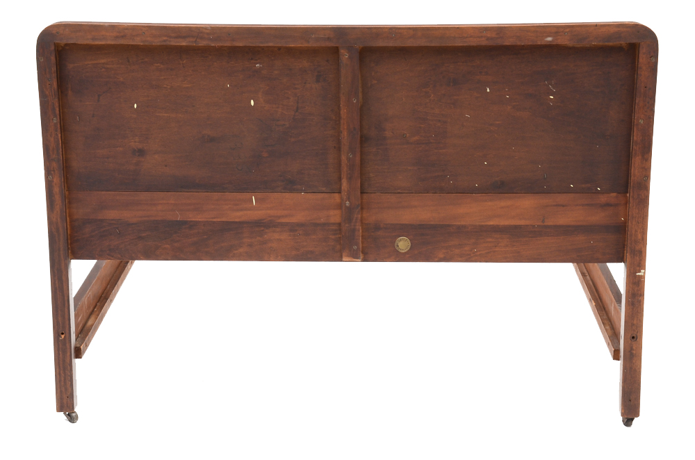 Vintage Walnut Full Bed Frame