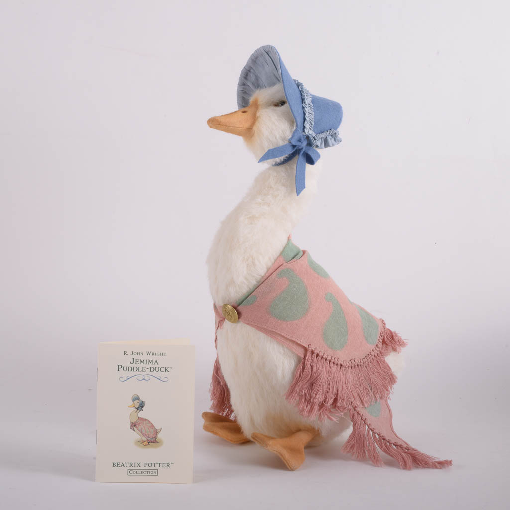 R. John Wright Beatrix Potter "Jemima Puddle Duck" With Original Box