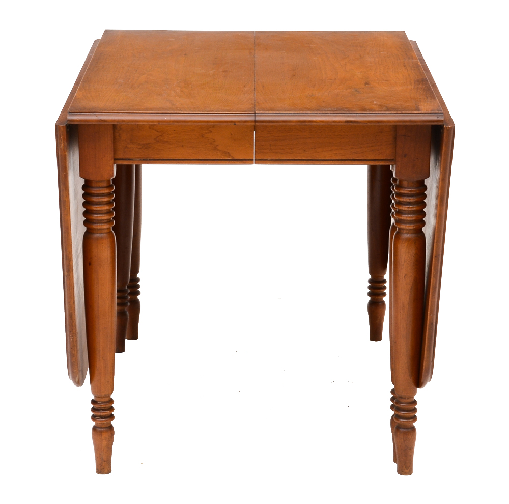 Vintage Oak Drop Leaf Table