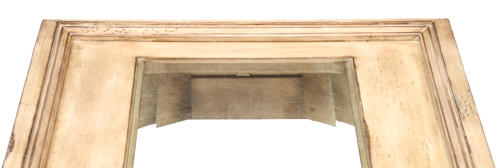 Console Table with Glass Insert