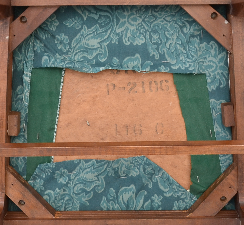 Mahogany Lyre Back Dining Chairs