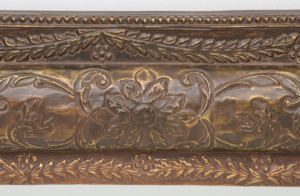 Decorative Brass Mirror