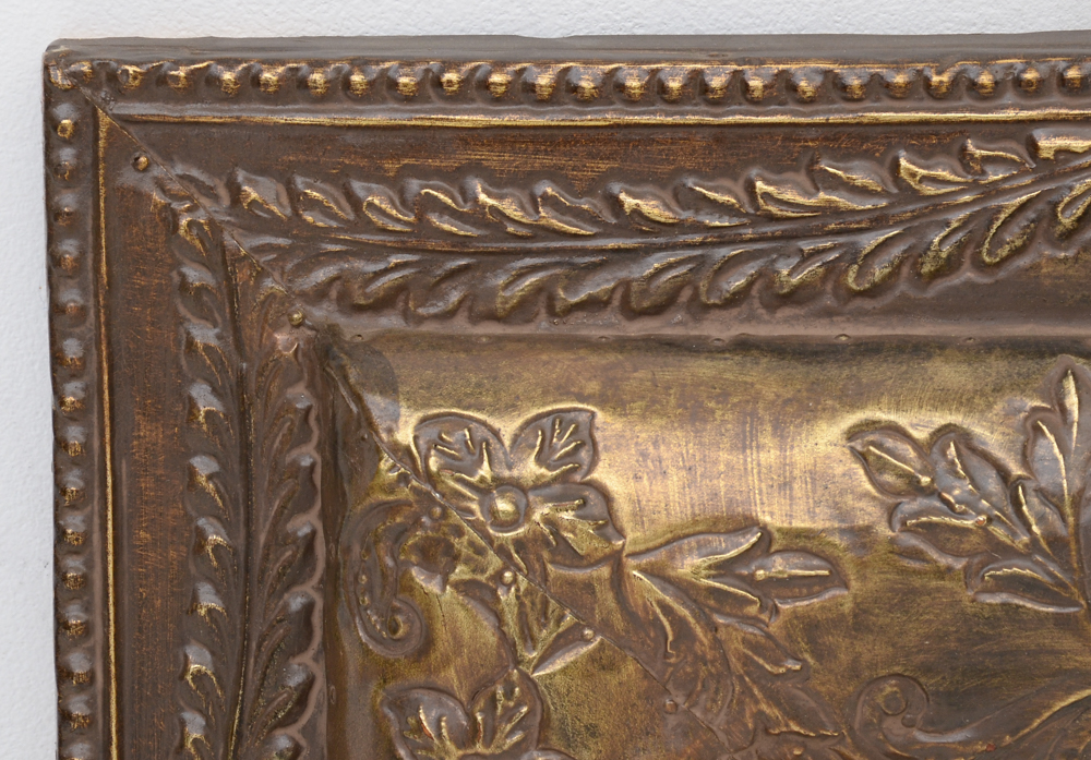 Decorative Brass Mirror