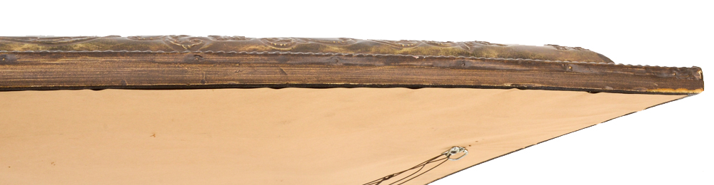 Decorative Brass Mirror