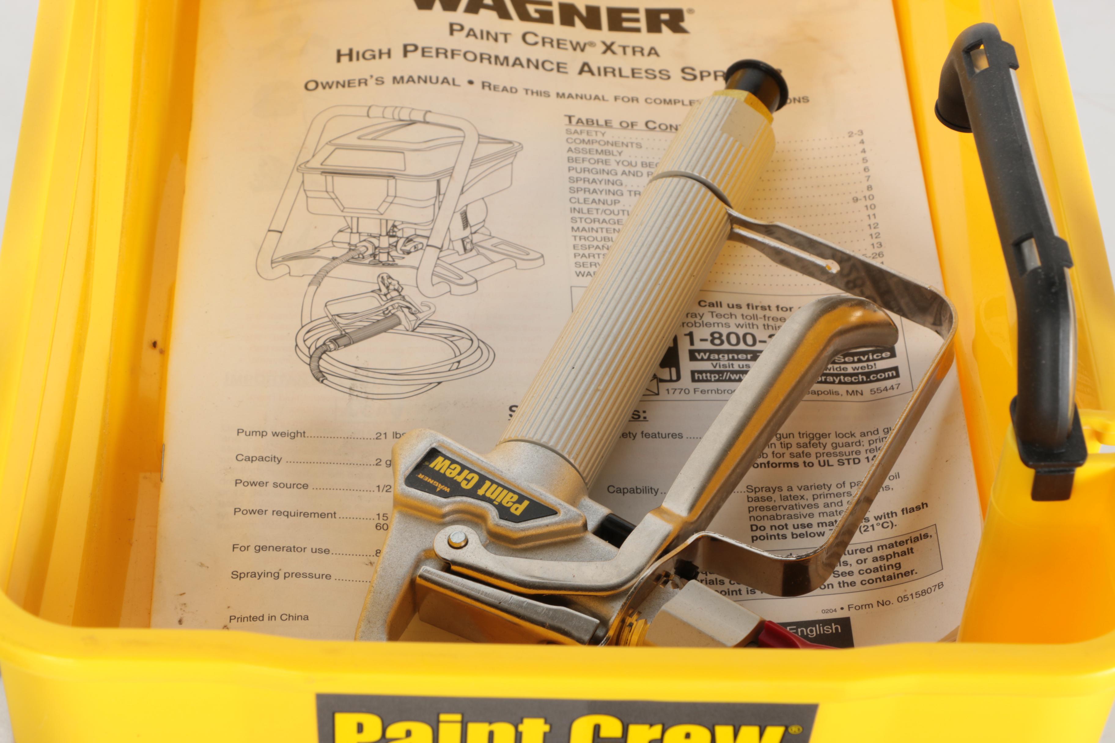 Wagner "Paint Crew" Airless Paint Equipment