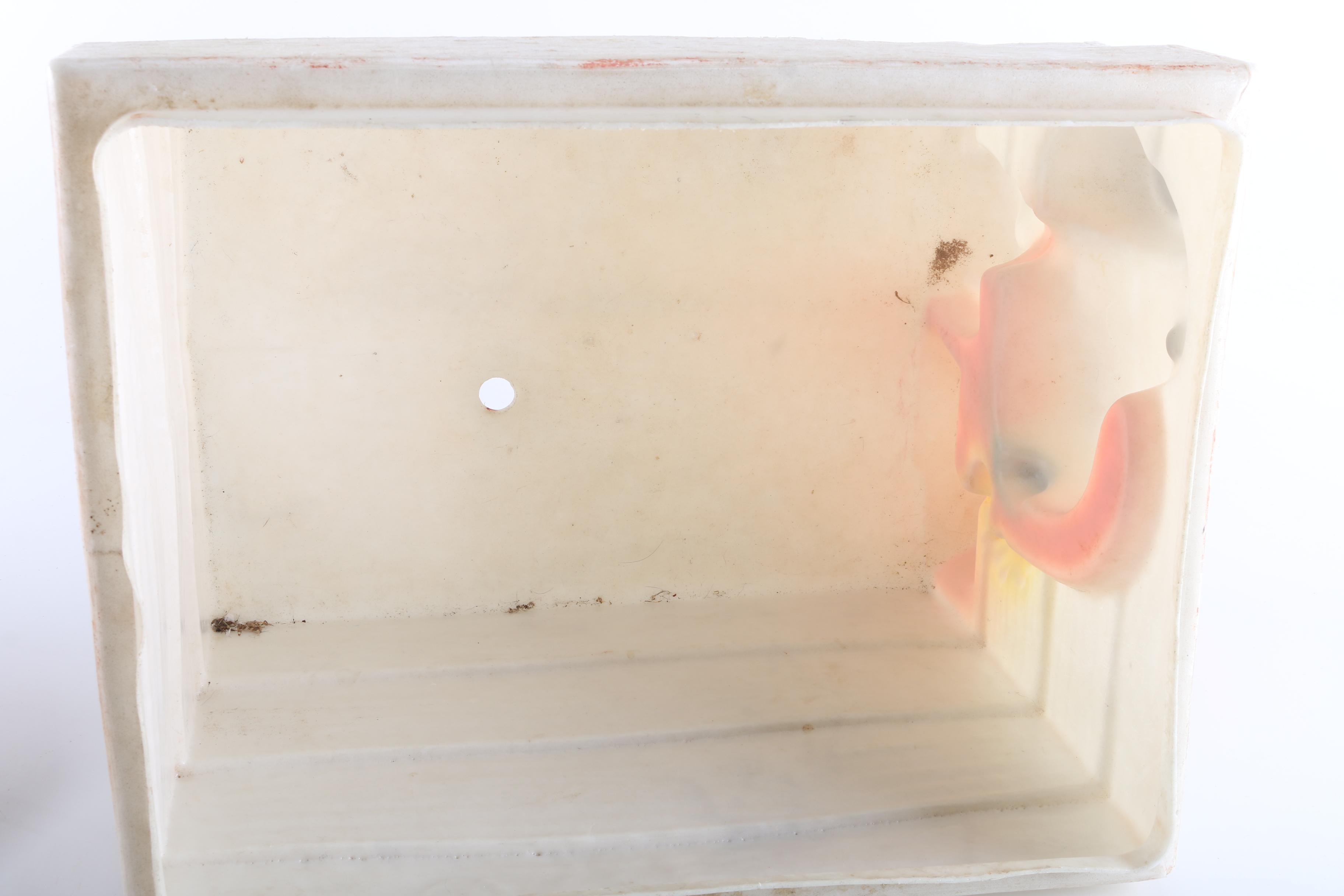 "Peanuts" Snoopy and Woodstock Plastic Toy Chest