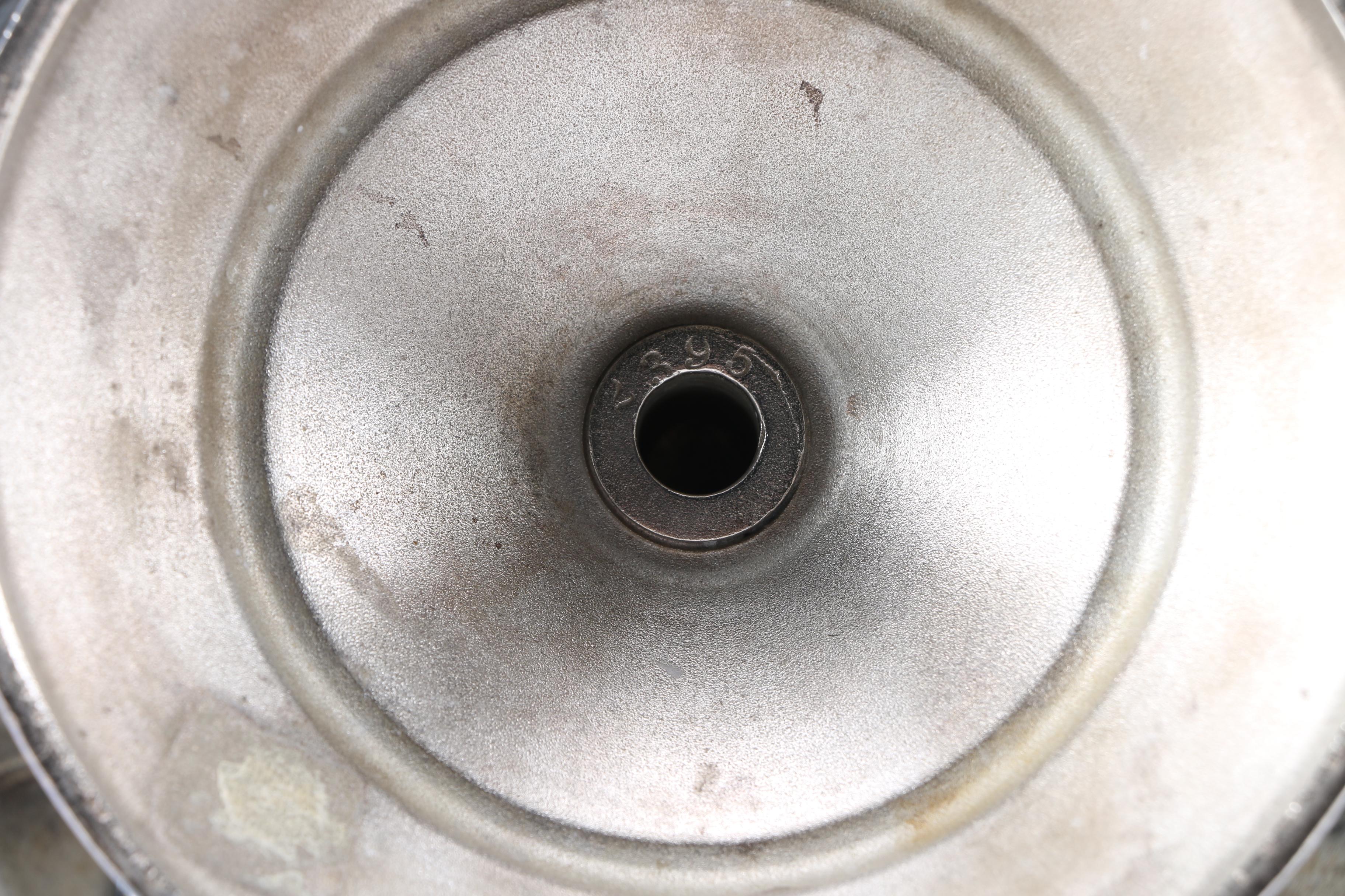 Crystal and Stainless Steel Cruet Set