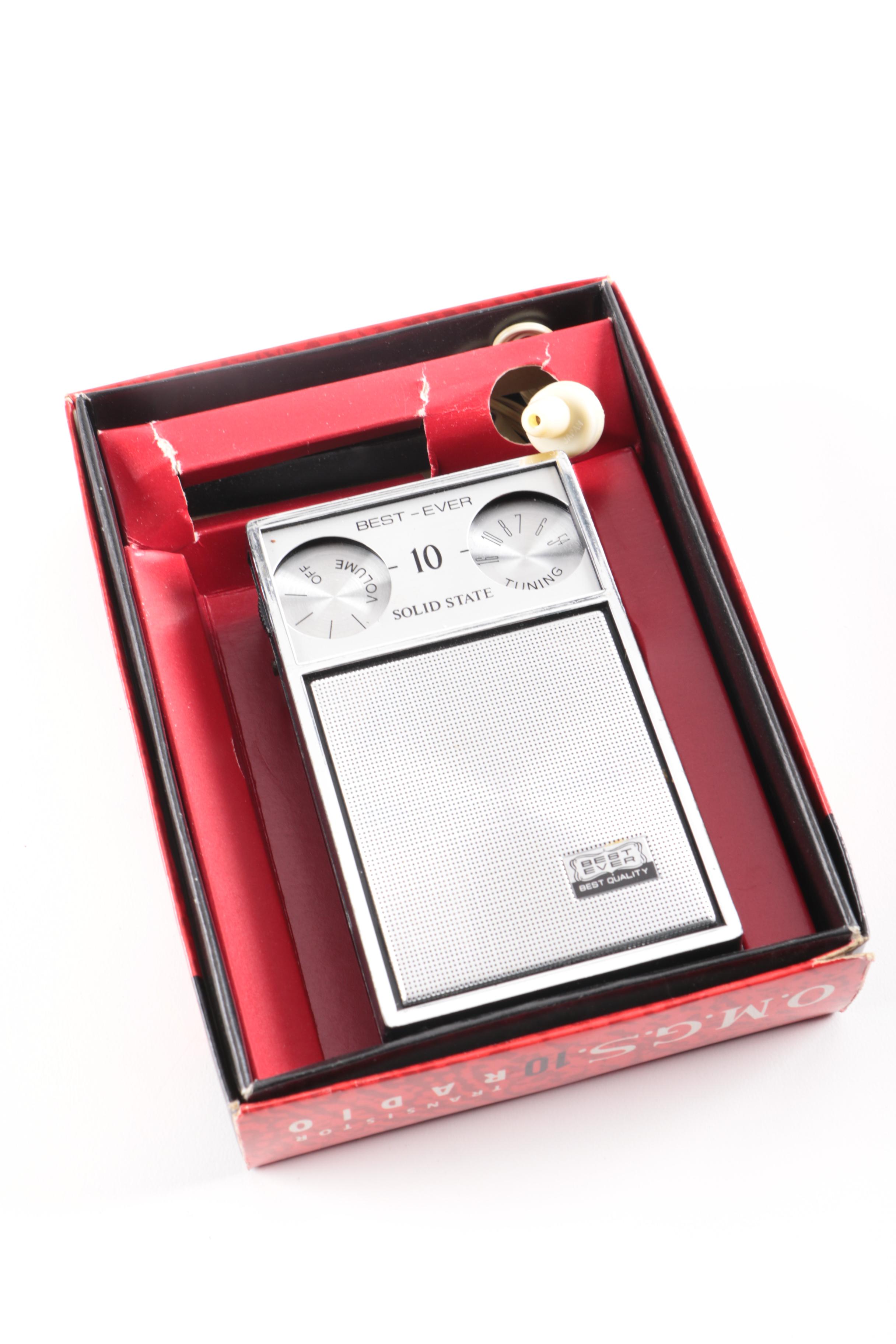 Vintage Transistor Radios and Decor