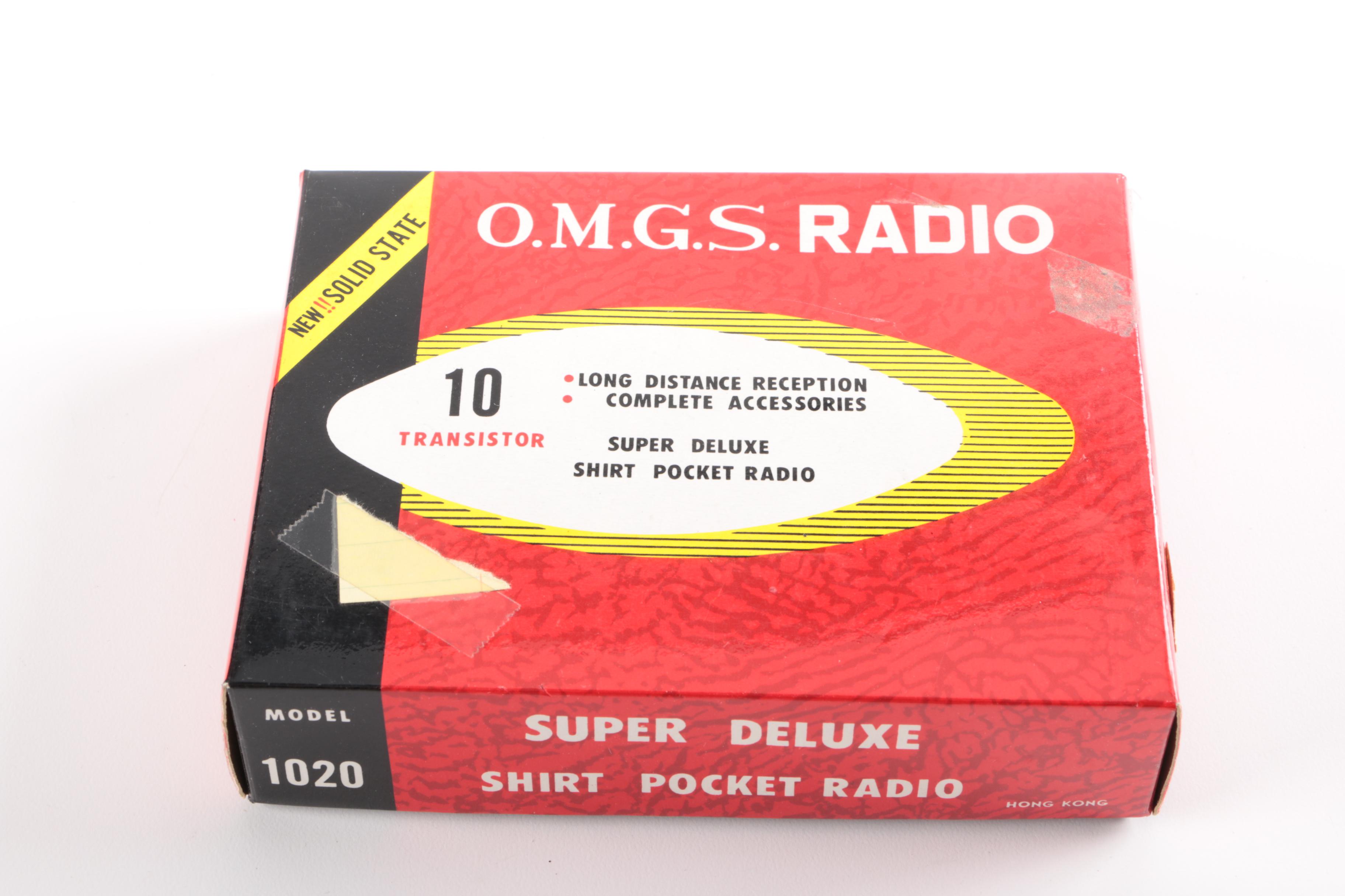 Vintage Transistor Radios and Decor