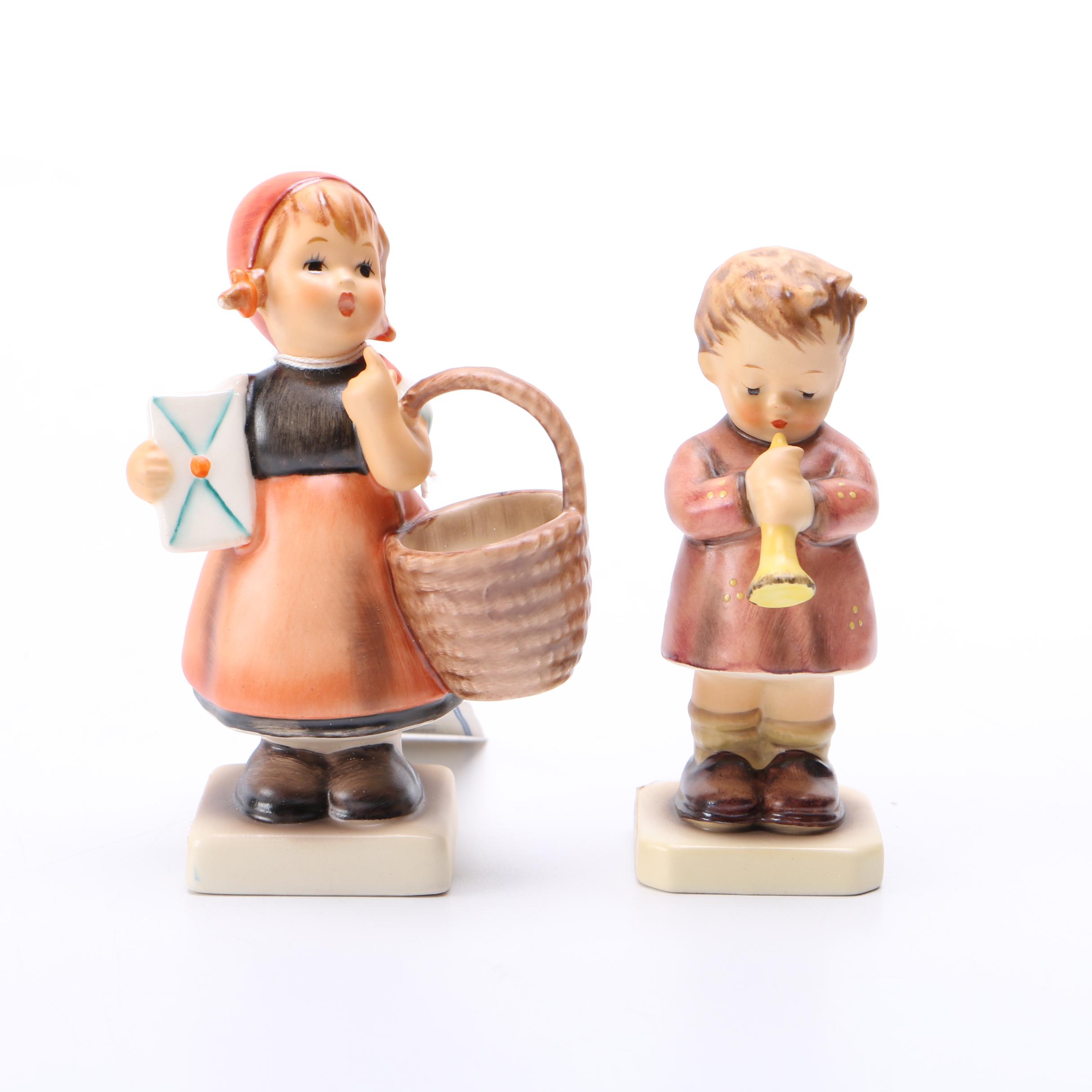 Hummel "Meditation" and "Budding Maestro" Figurines