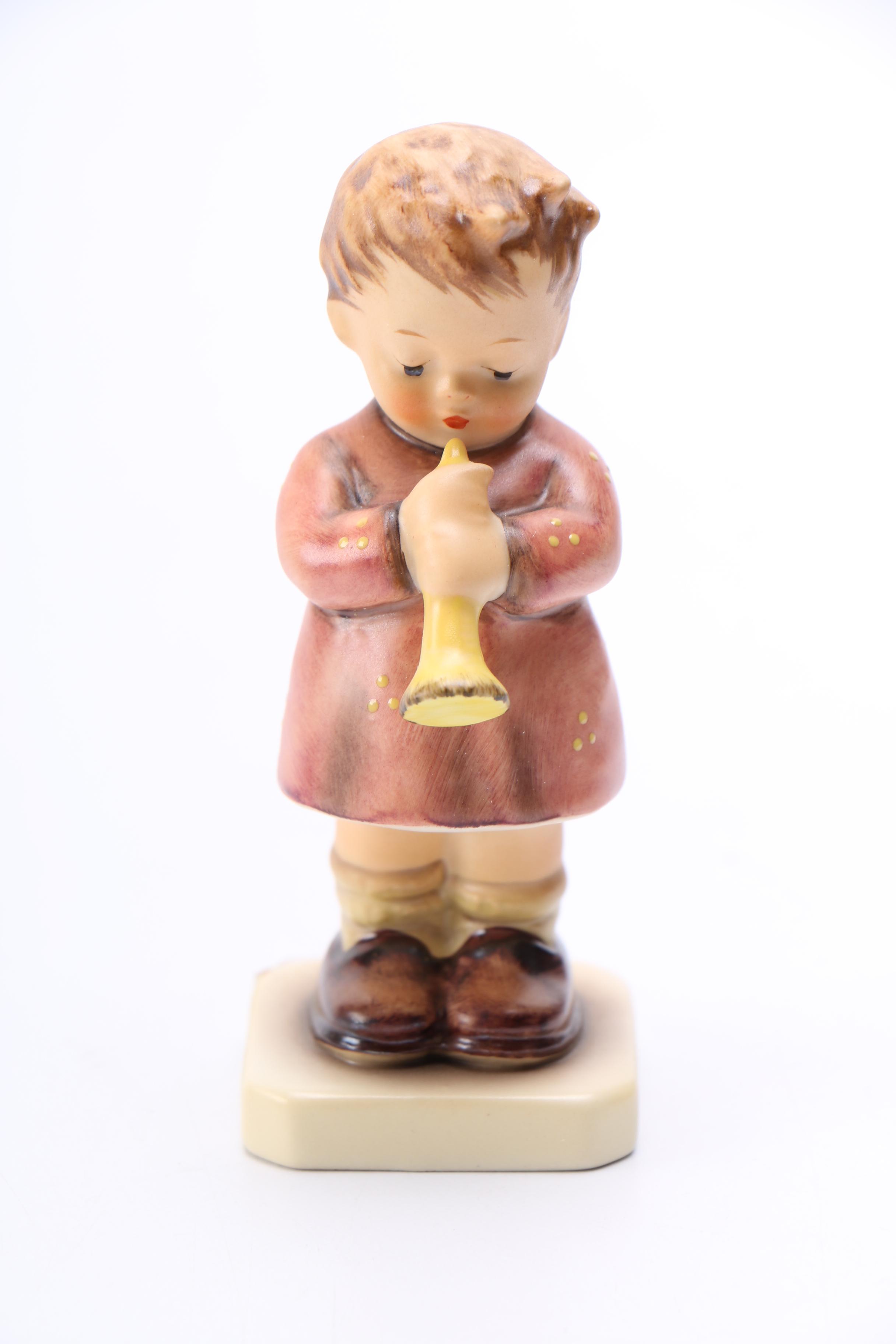 Hummel "Meditation" and "Budding Maestro" Figurines