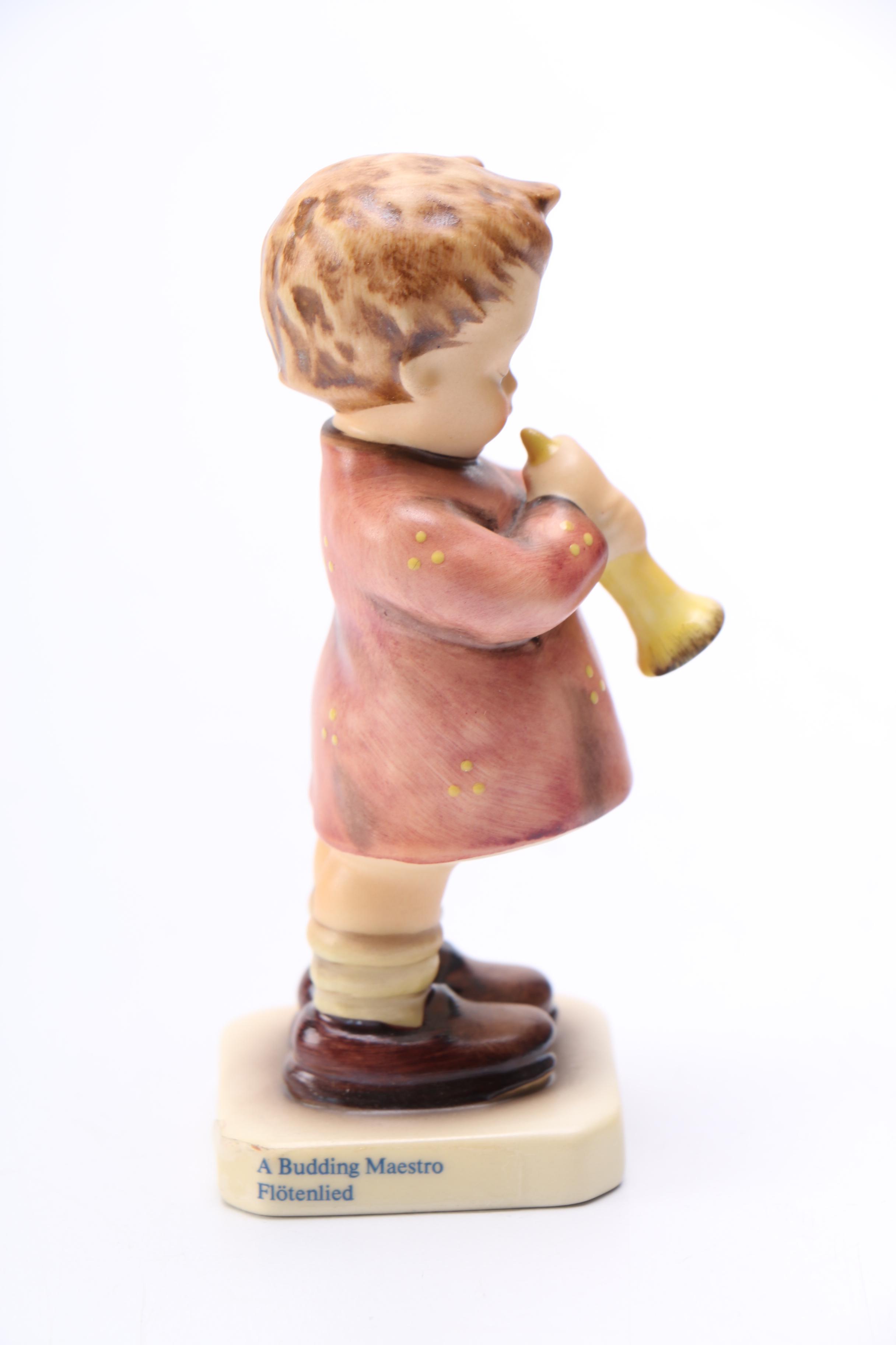 Hummel "Meditation" and "Budding Maestro" Figurines