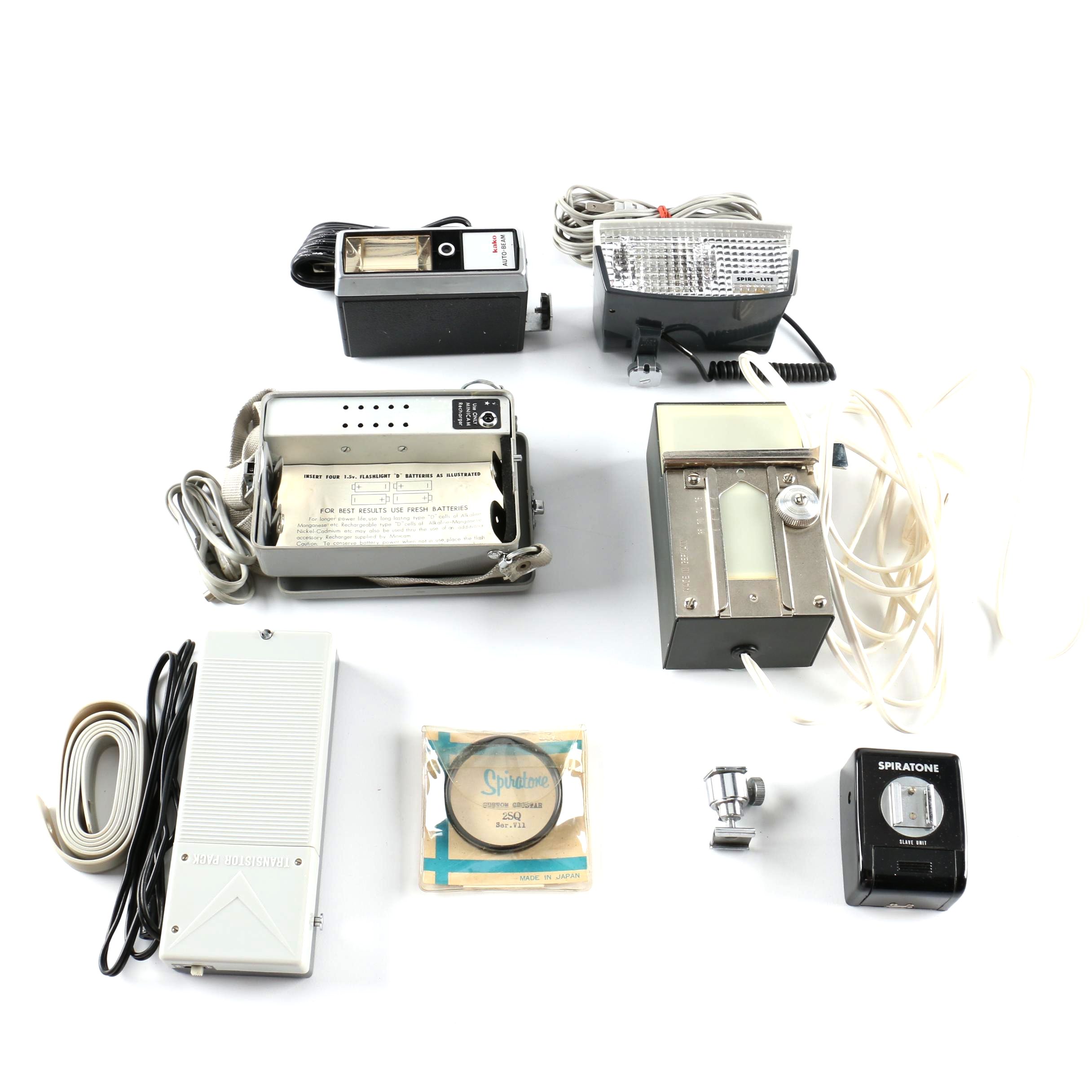 Vintage Spiratone Camera Accessories